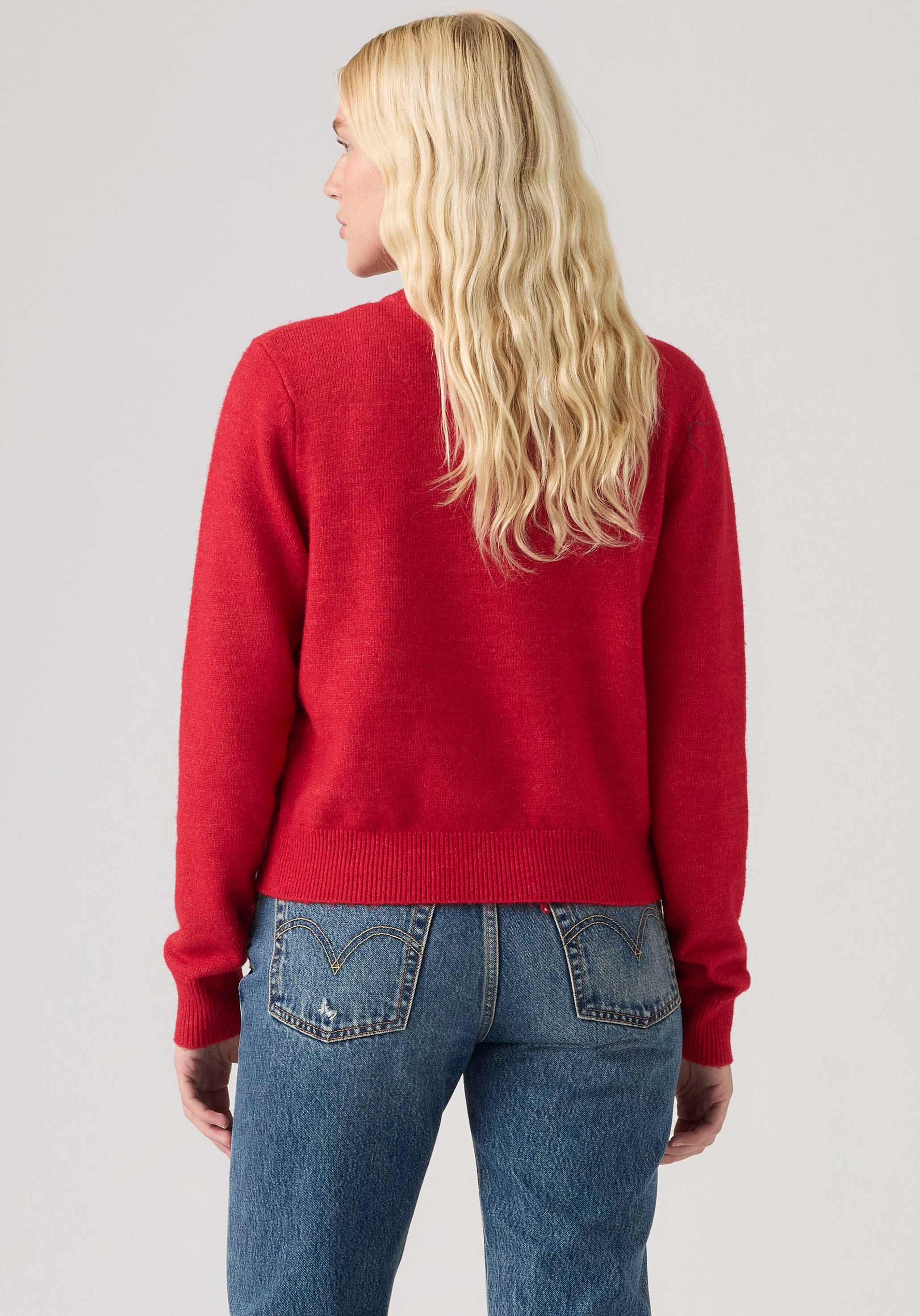Levi's® Strickjacke »CLAIRE LS CARDIGAN« Taille bedeckend, schmale Passform