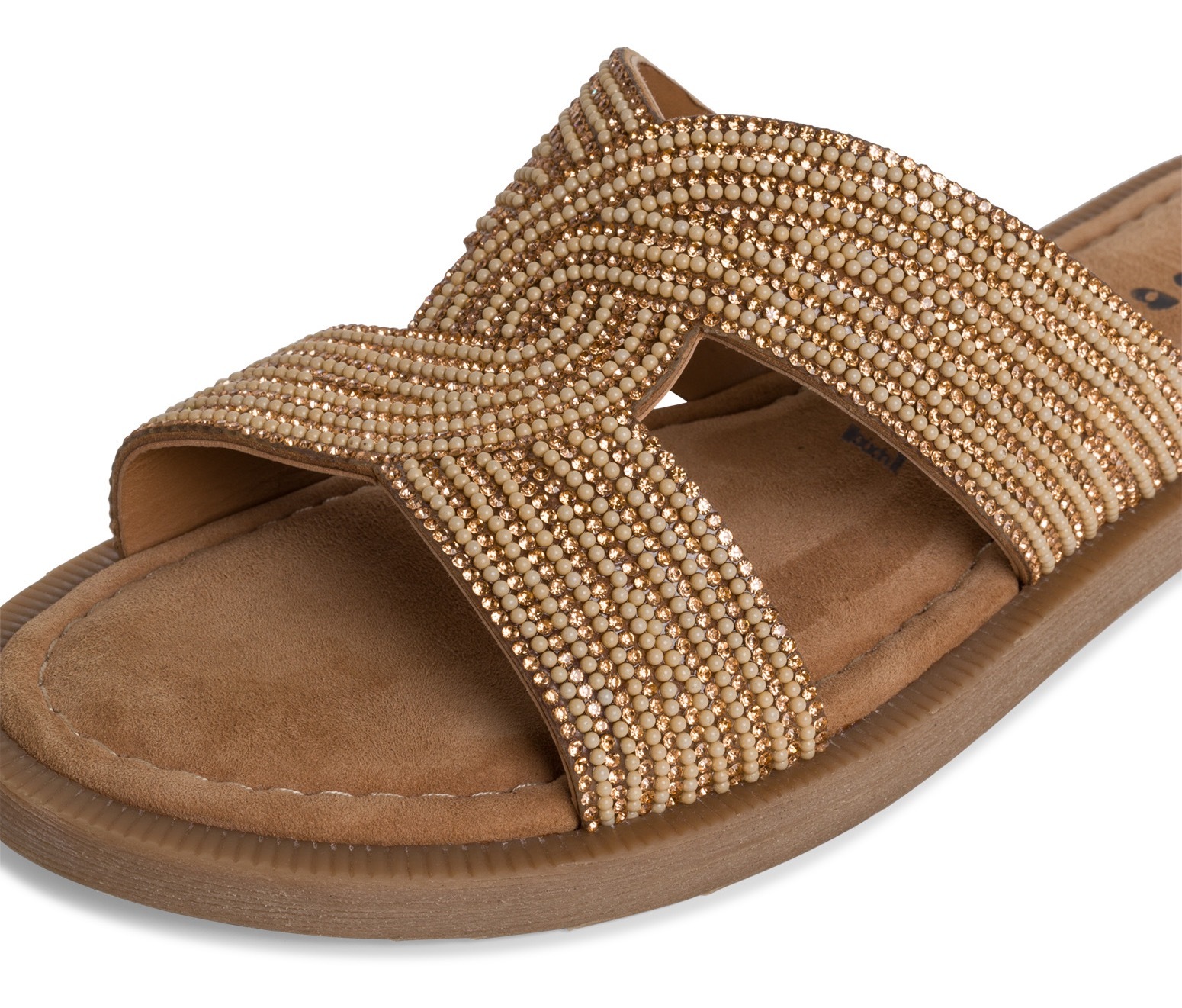 Tamaris Pantolette, Blockabsatz, Festtagsmode, Sommerschuh mit funkelnder B günstig online kaufen