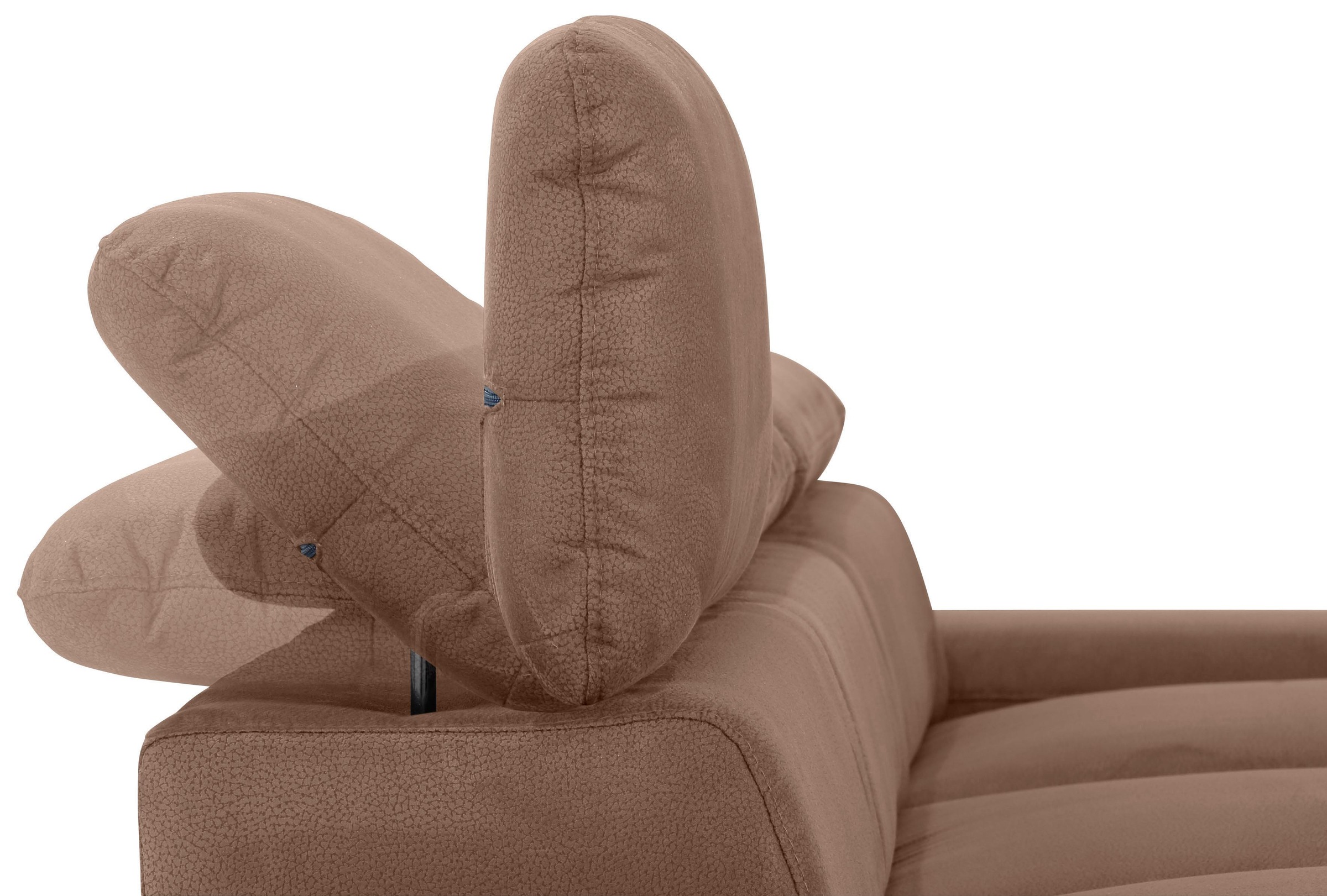 Home affaire Ecksofa »Alberto L-Form«, mit Kopfteilverstellung, wahlweise mit Bettfunktion