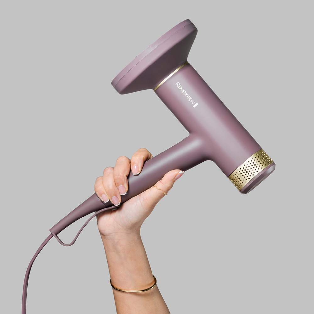 Remington Haartrockner »AIRviveDigital Haartrockner (EC8930)« 1.600 W 2 Aufsätze Digital Motor, Ionic Air, Anti-Frizz, 12 Heiz-&Geschwindigkeitsstufen