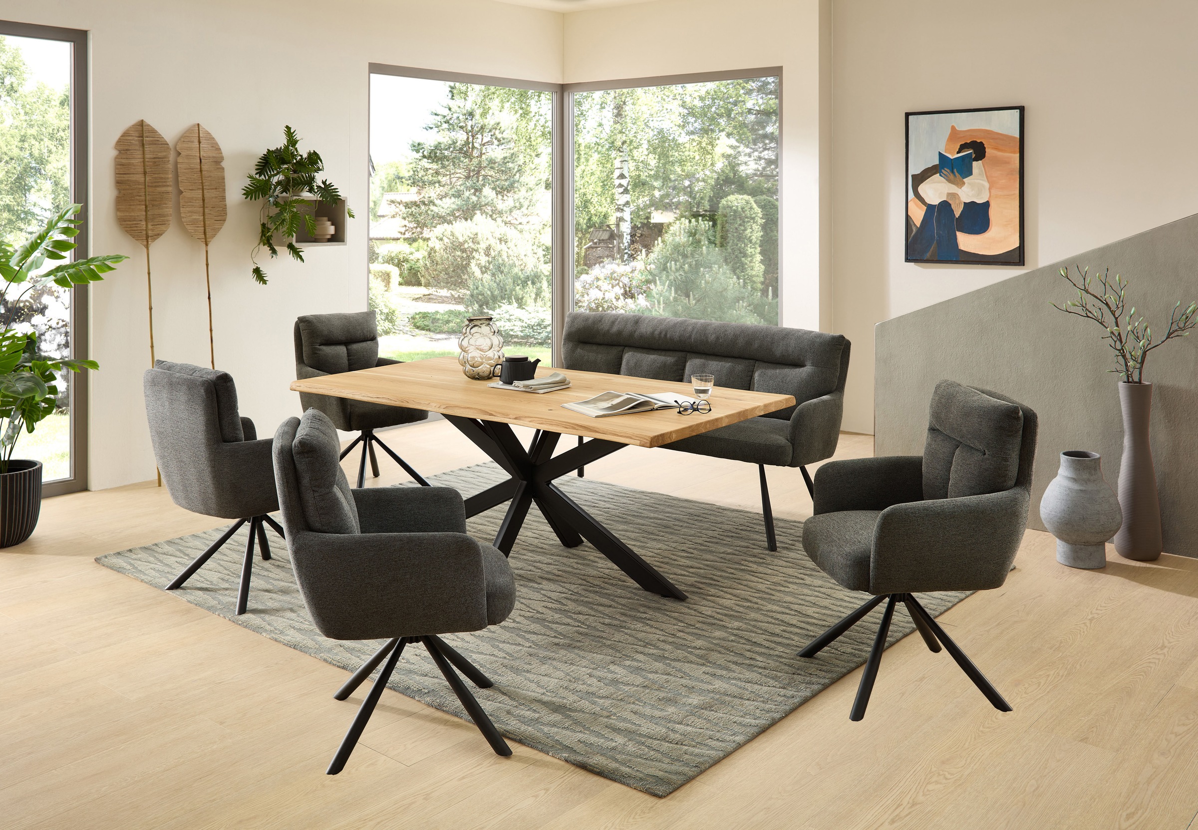 Stolkom Armlehnstuhl "Sofia" (Set) 2 Stk.180 grad drehbar mit Auto-Return, günstig online kaufen