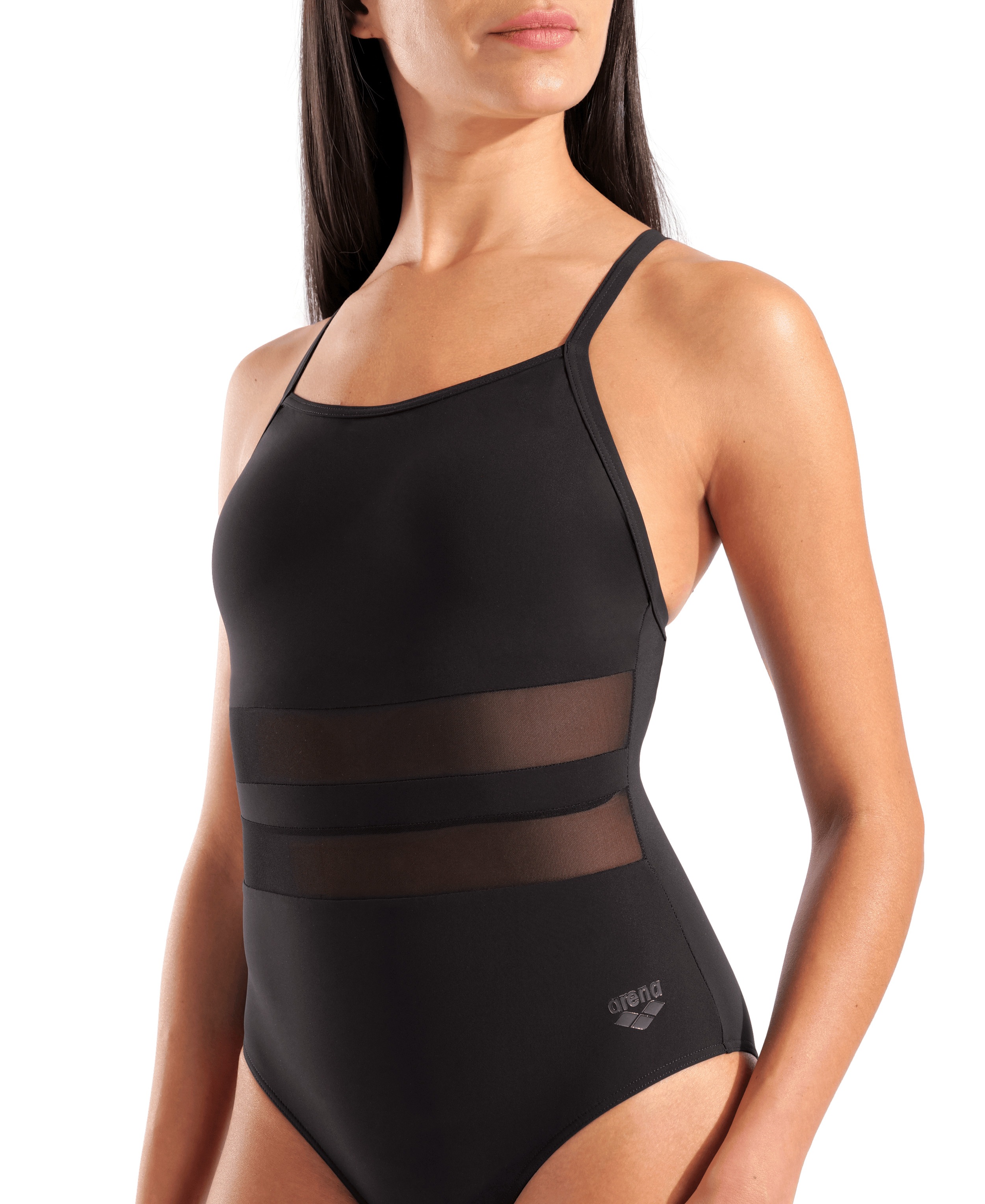 Thumbnail - Arena Badeanzug "WOMENS ARENA MESH EQUALS SWIMSUIT BACK B" 1 Stk. tlg. Mit transparenten Einsätzen