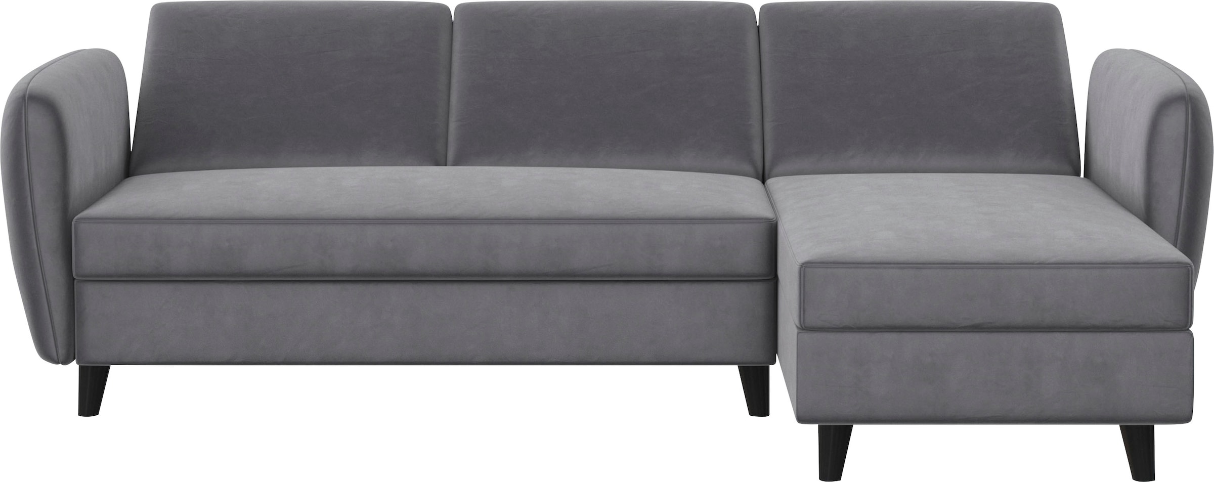 Dorel Home Ecksofa »Perry, L-Form,«, Rückenlehne, verschiedene Farbvarianten, Sitzhöhe 43 cm, Breite 219 cm