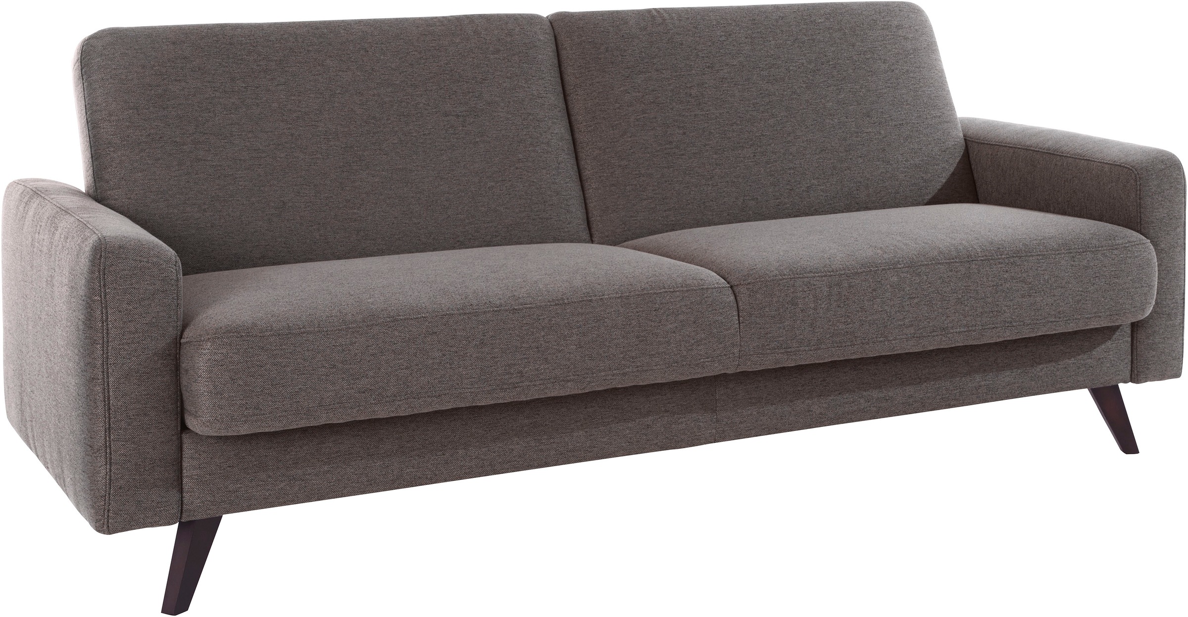 exxpo - sofa fashion 3-Sitzer »Samso, elegant und bequem, toller Sitzkomfort, Schlafsofa«, Kippcouch, inklusive Bettfunktion und Bettkasten, Komfortsitzhöhe 49cm