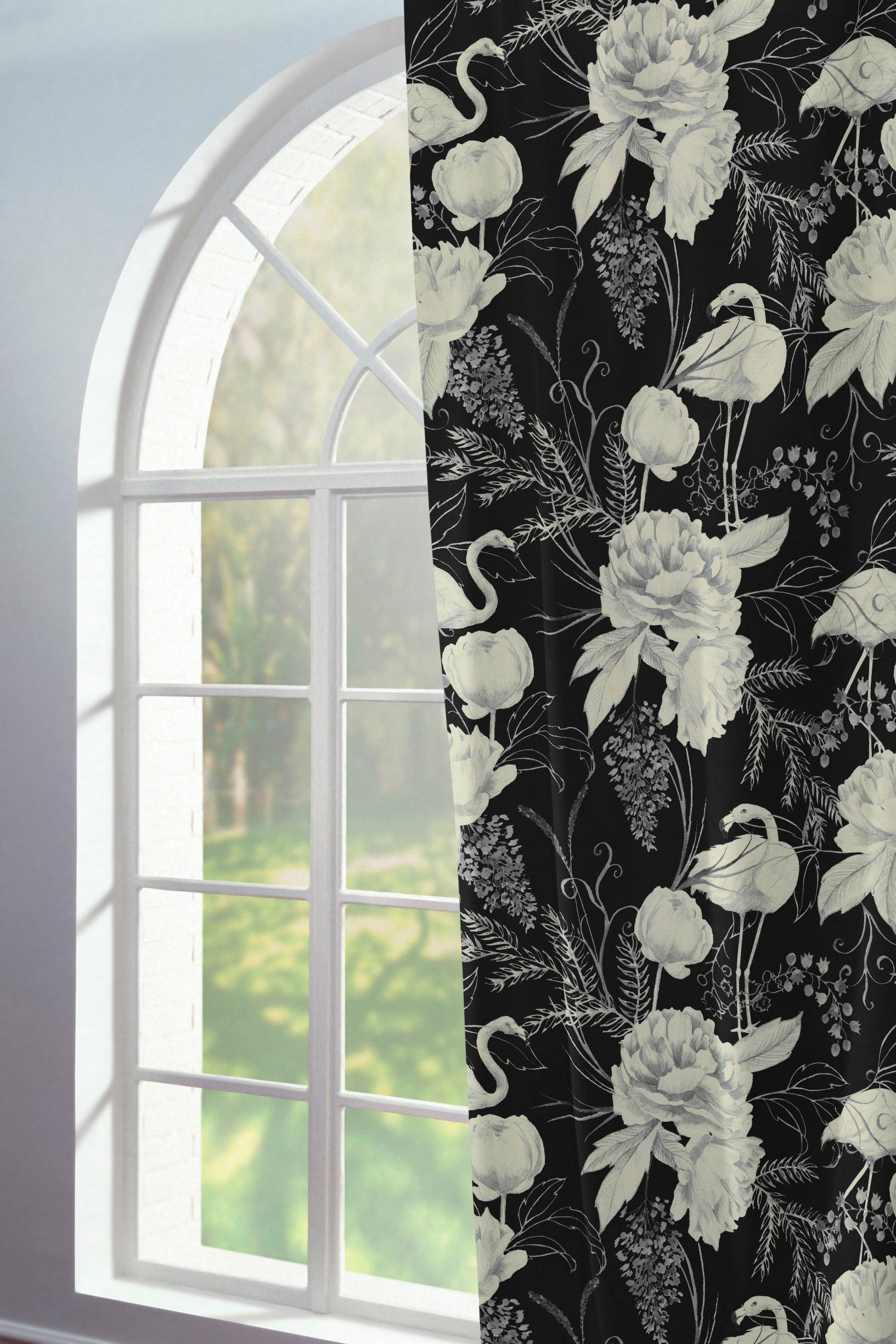 Thumbnail - Adam Vorhang "Eden" Kräuselband 1 Stk. tlg. aus 100% Bio-Baumwolle