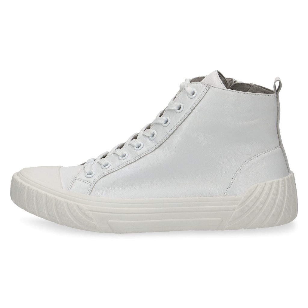 Caprice Plateausneaker, Schnürschuh, Freizeitschuh, High Top-Sneaker mit Memory Foam