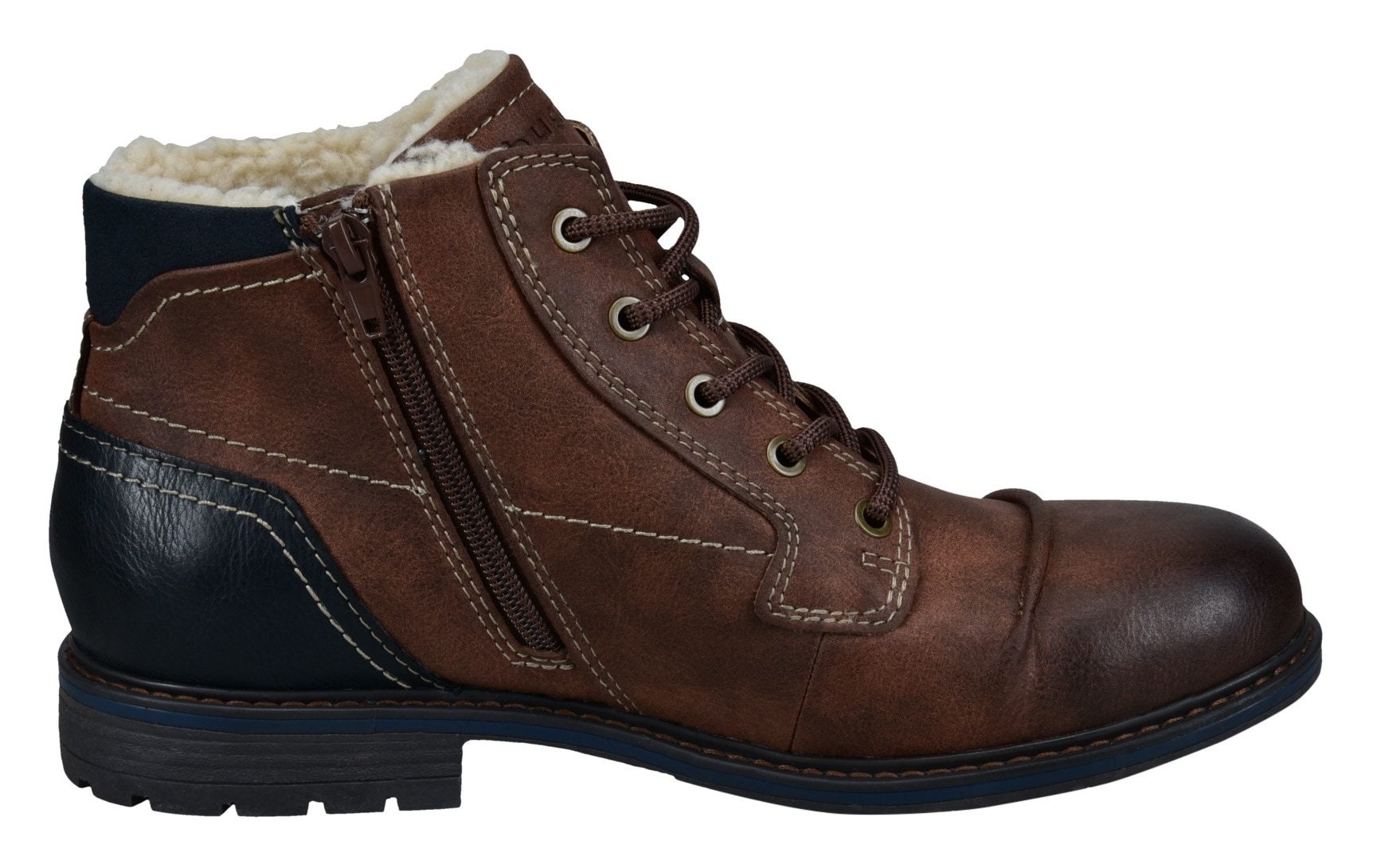 bugatti Winterboots, Boots, Schnürboots, Workerboots mit Innenreißverschluss