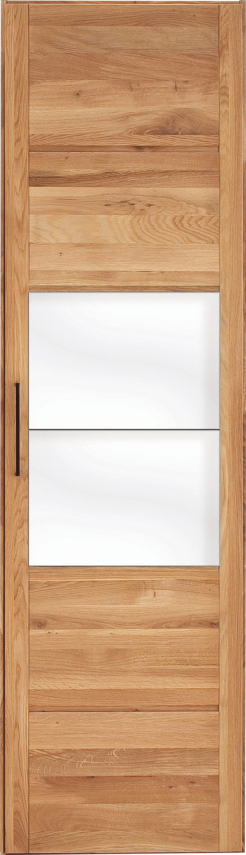 Home affaire Kleiderschrank "Chamara" aus massivem Eichenholz, in unterschiedlichen Breiten, Höhe 218 cm