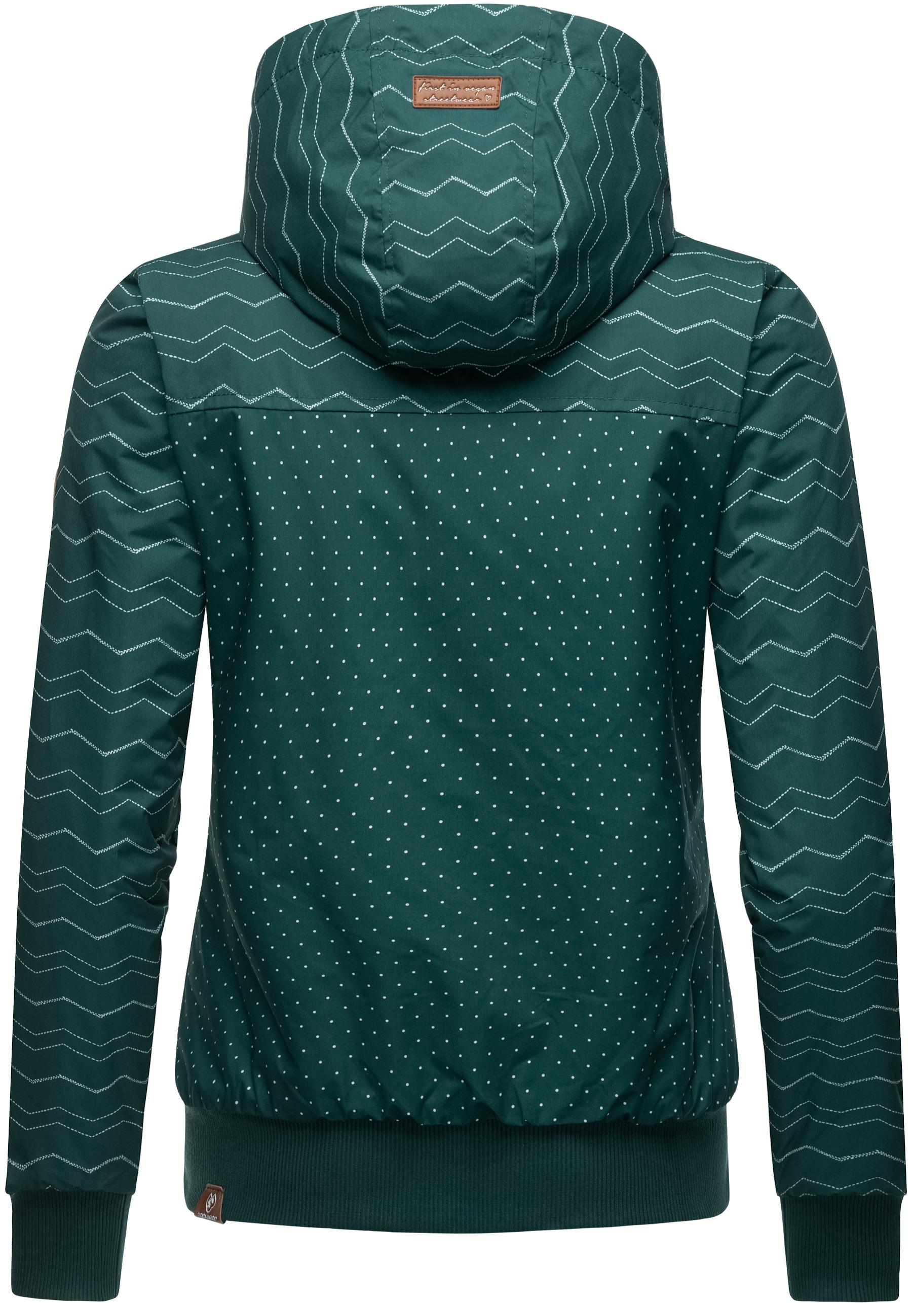 Thumbnail - Ragwear Winterjacke "Nuggie Zig Zag Intl.", mit Kapuze, stylische Damen Freizeitjacke mit Muster