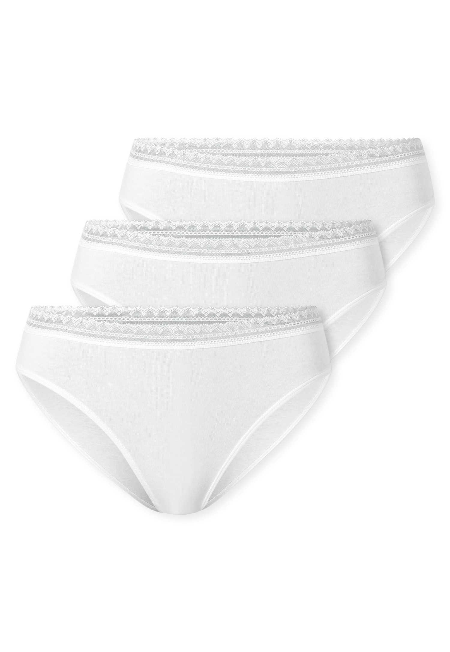 Schiesser Rioslip "Modern Multipacks" Spitzenbänder, Baumwollmischung, Single Jersey