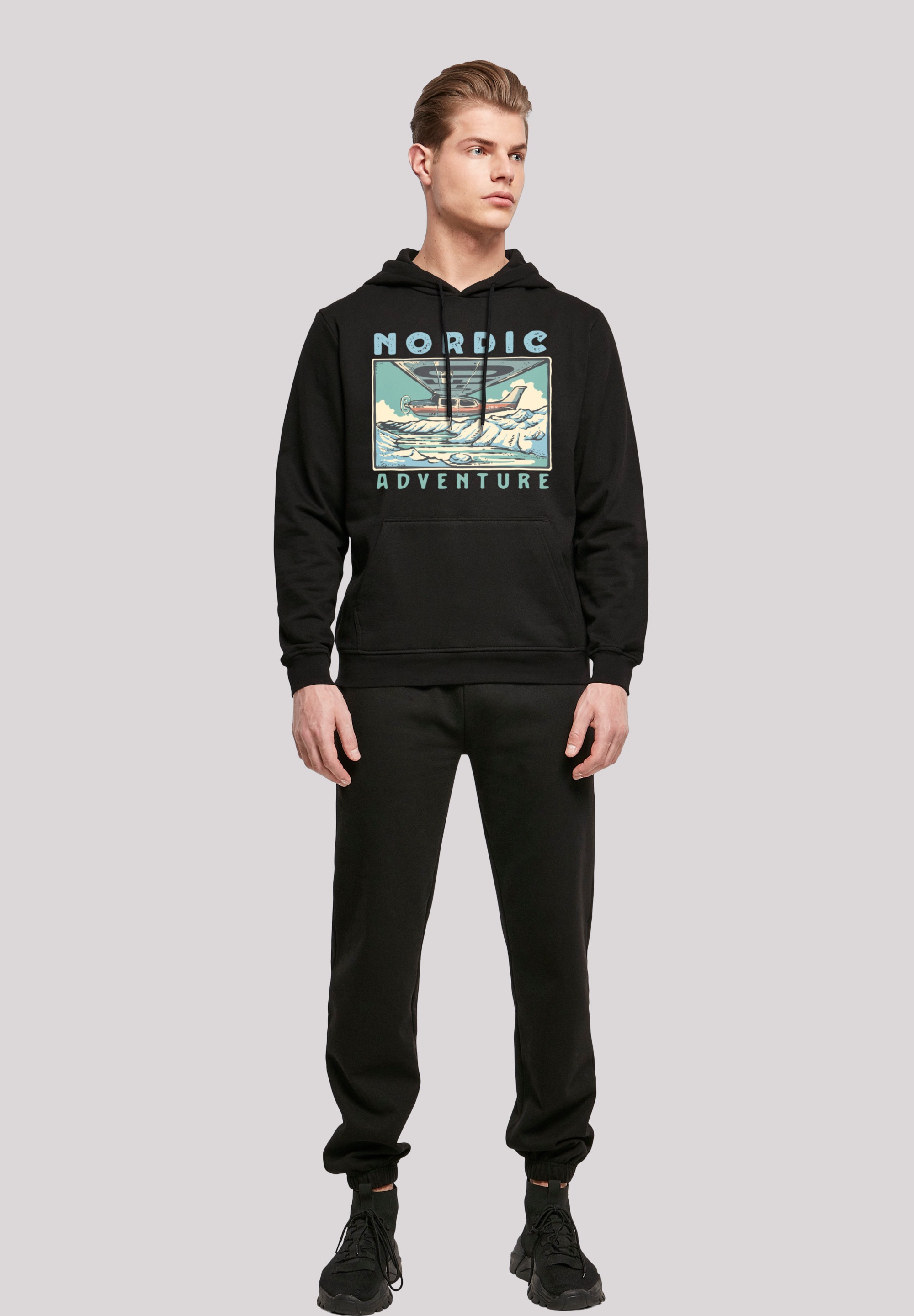 F4NT4STIC Kapuzenpullover »Nordic Adventures«, Print
