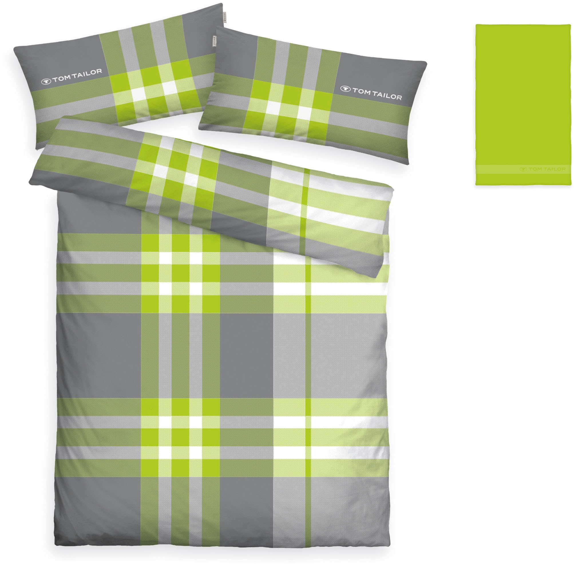 TOM TAILOR HOME Bettwäsche "Nick in Gr. 135x200 oder 155x220 cm" 3 Stk. mit günstig online kaufen