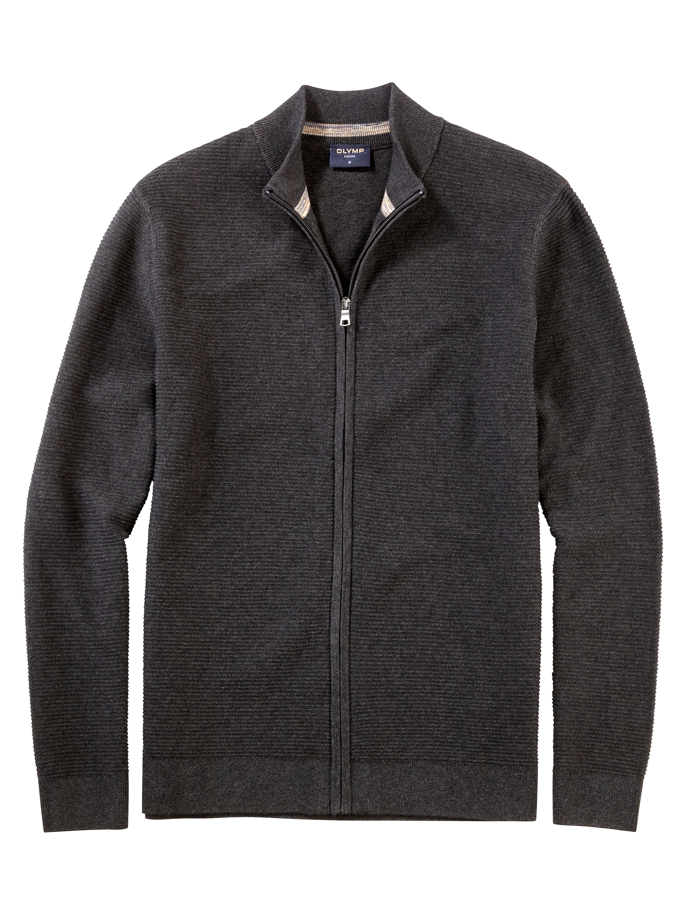 OLYMP Strickjacke, Stehkragen, regular fit günstig online kaufen