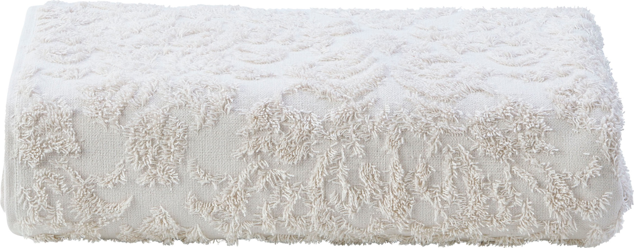 done. Duschtuch "Provence Ornaments" Uni Farben, Ornamente, mit Fransen günstig online kaufen