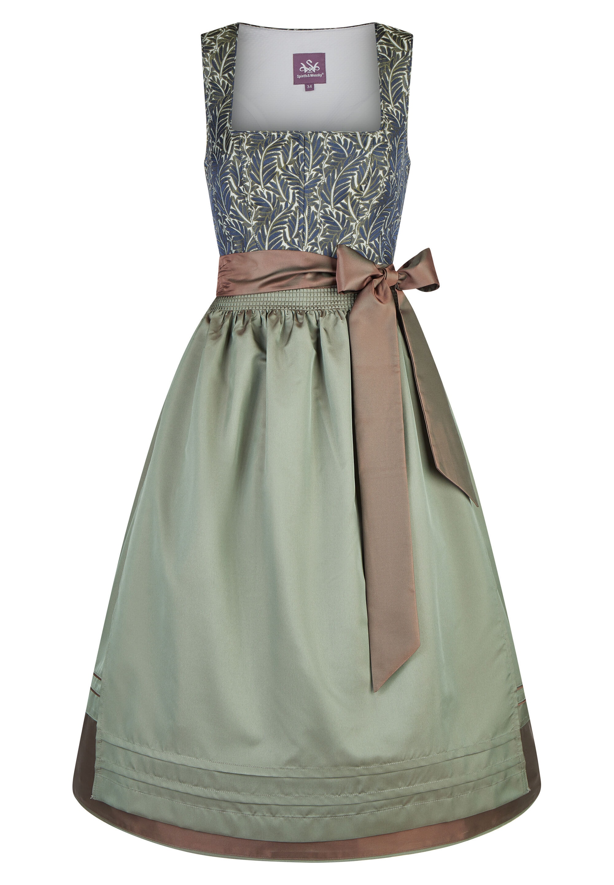 Spieth & Wensky Dirndl "Spieth & Wensky Dirndl Kylie" mit elegantem Dirndl-Sti