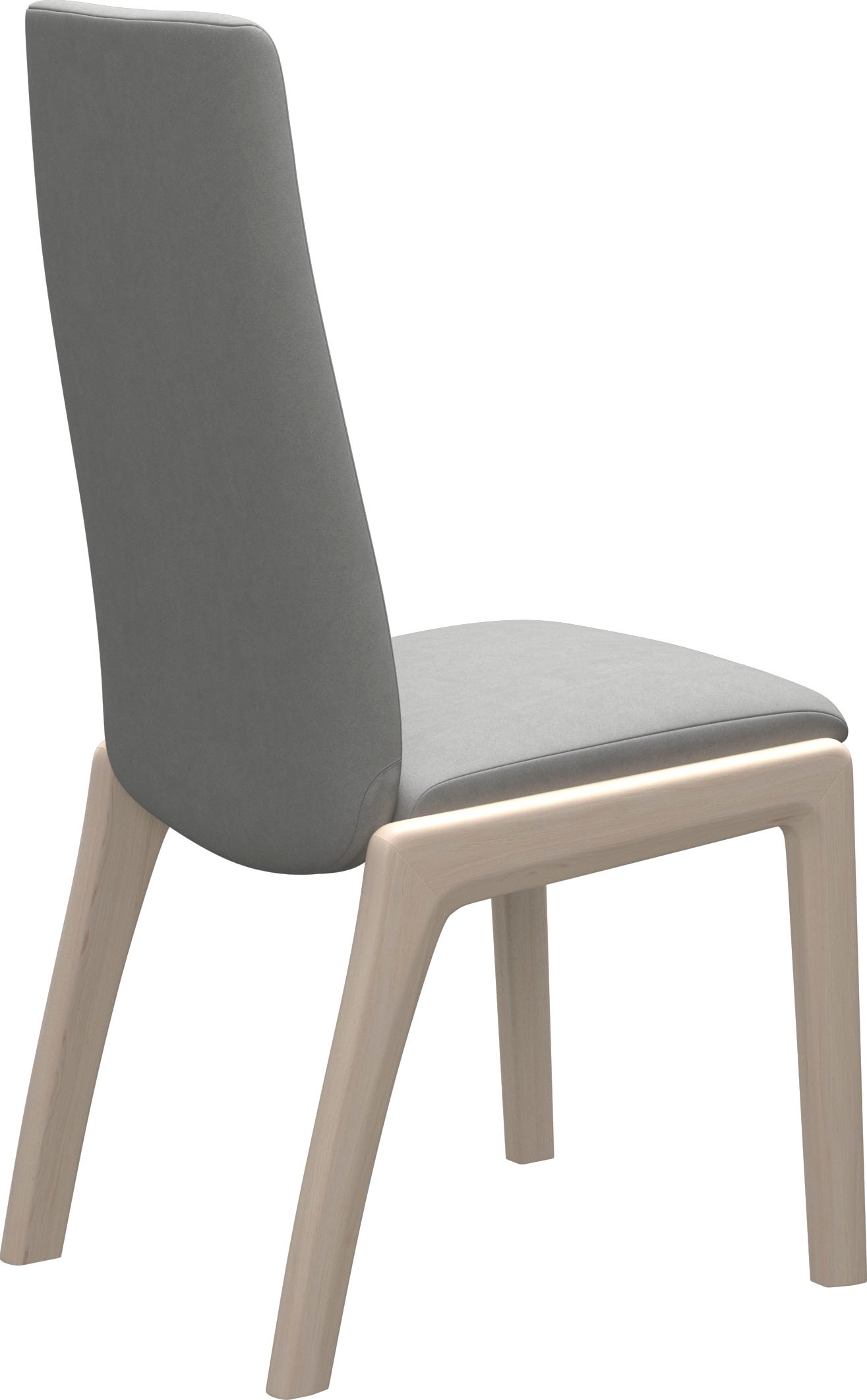 Stressless® Polsterstuhl »Laurel«, Microfaser DINAMICA, Low Back, Größe L, mit abgerundeten Beinen in Eiche gekalkt