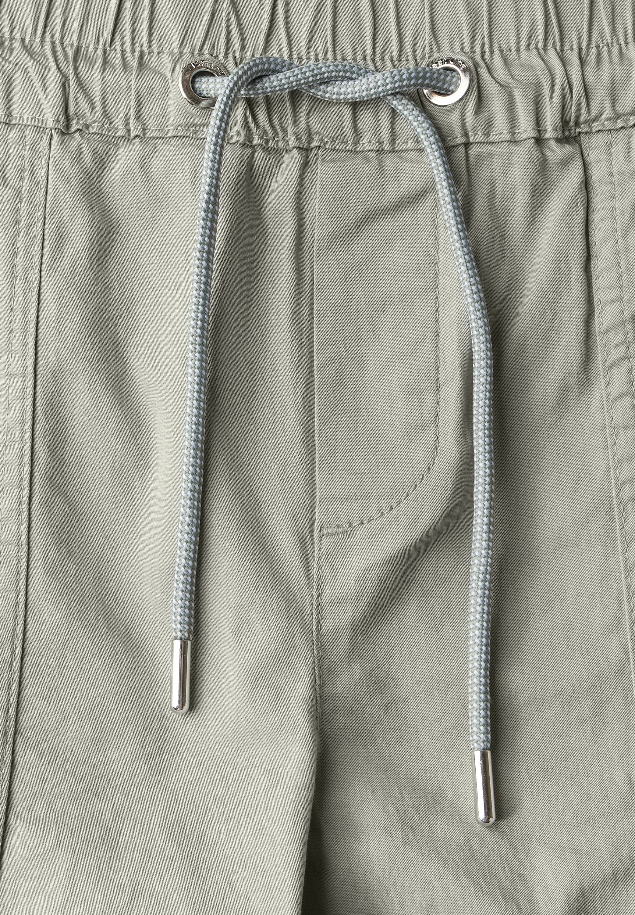 STREET ONE Stoffhose, Elastikbund mit Tunnelzug