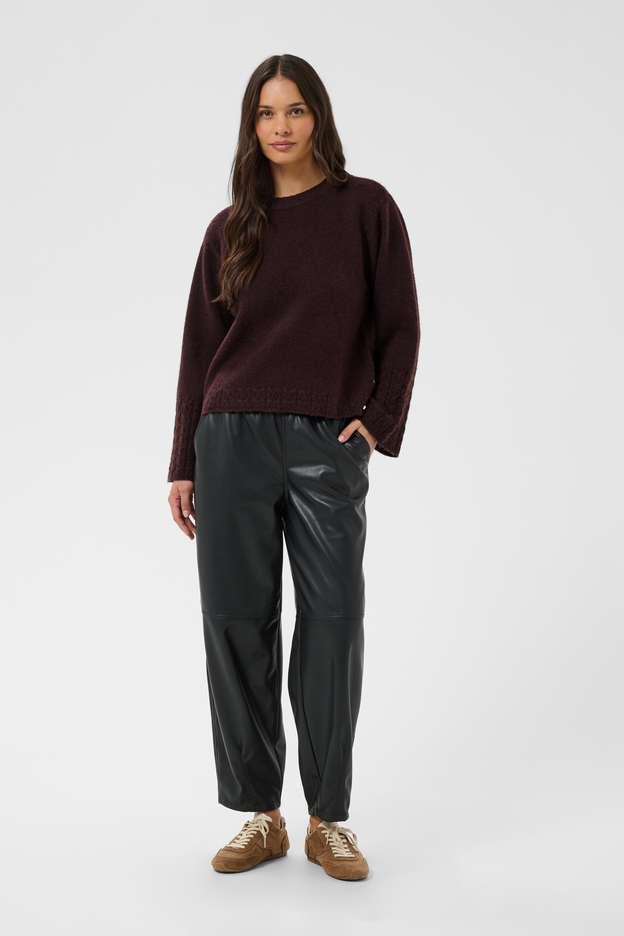 KAFFE Strickpullover »Damen Strickpullover KAgro«
