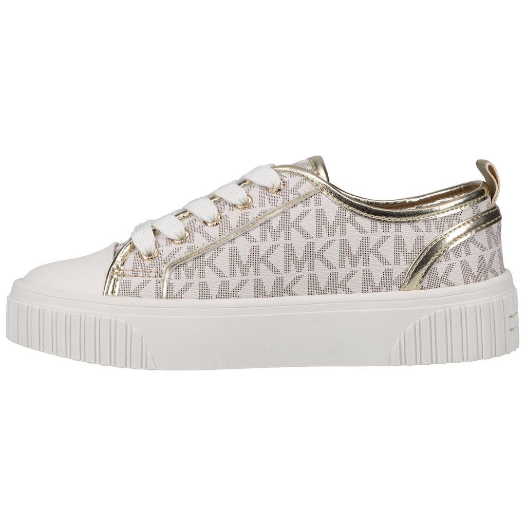 MICHAEL KORS KIDS Sneaker »Summer Aline«, mit goldfarbener Paspelierung