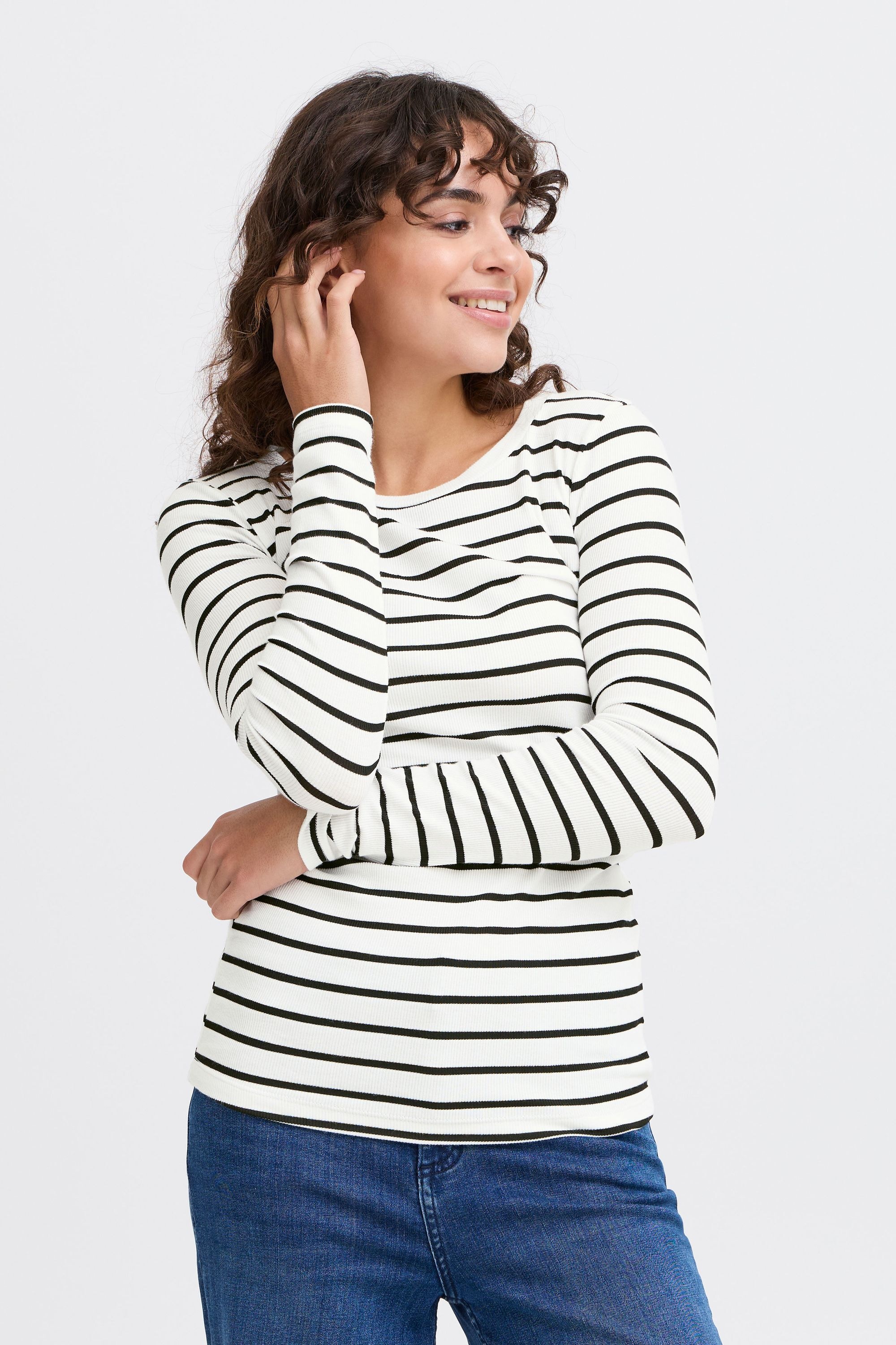 fransa Longsleeve »Longsleeve FRHIZAMOND STRIPE TEE 33«