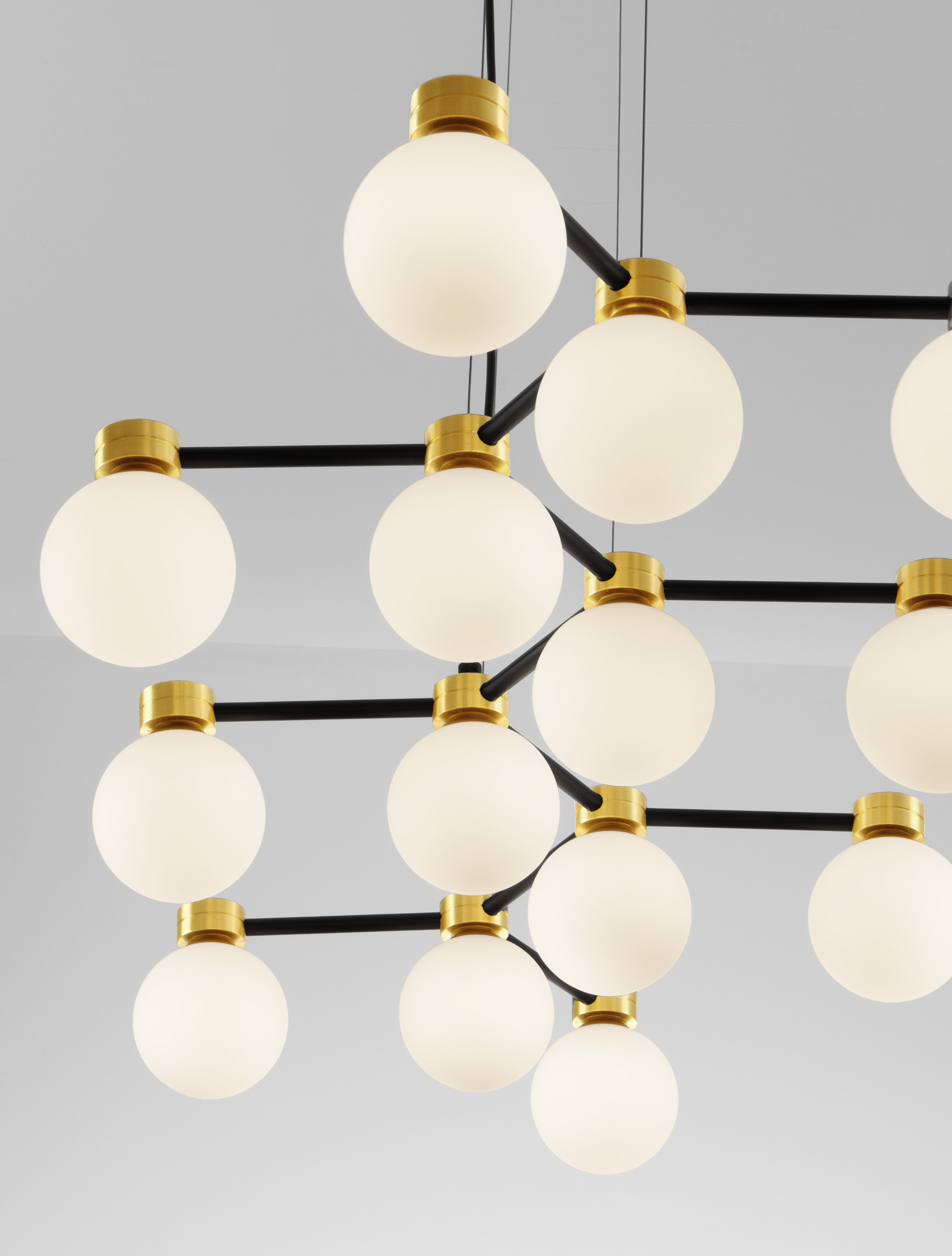 Nova Luce Pendelleuchte »OVALINO«, 14 flammig