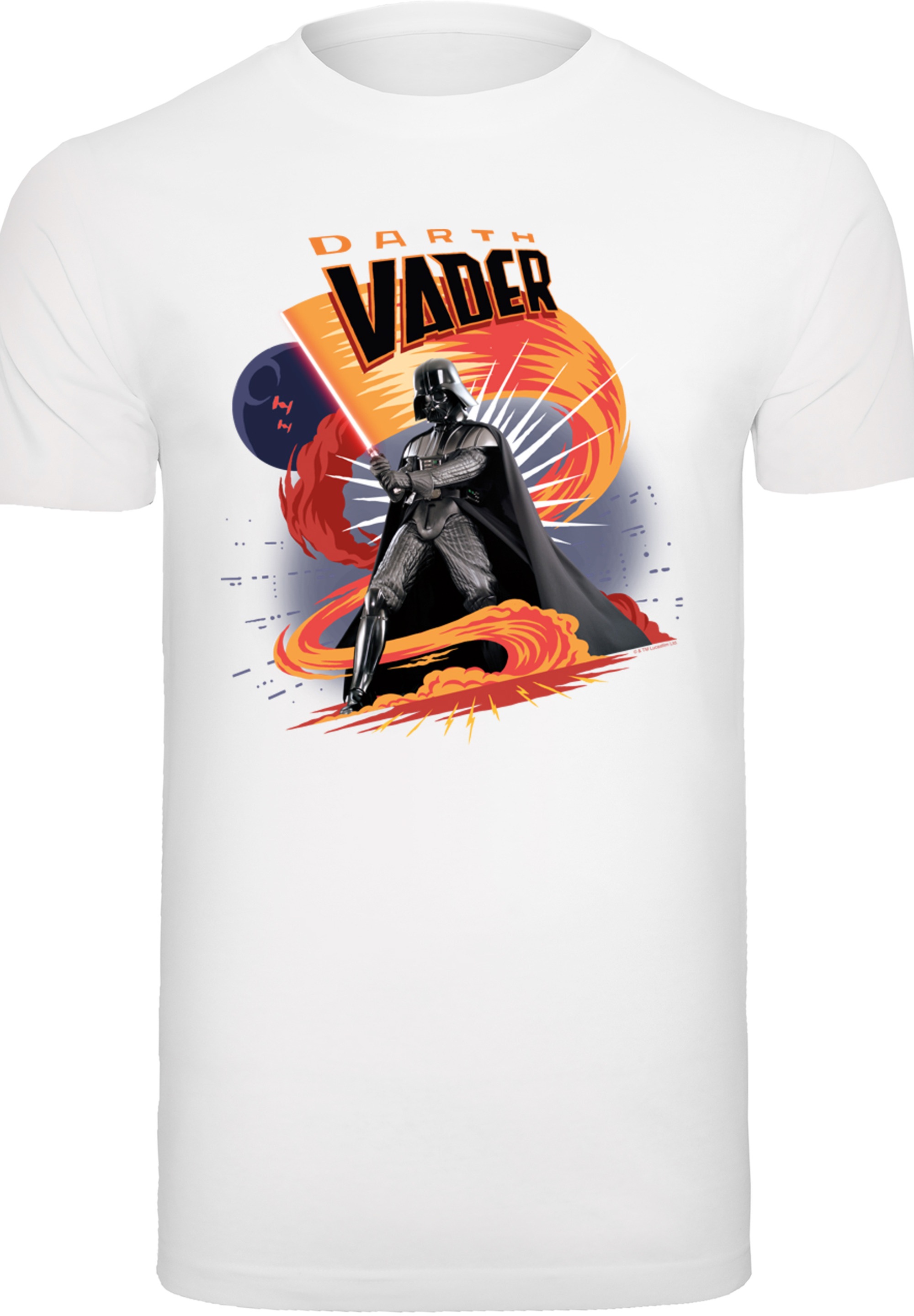 F4NT4STIC T-Shirt »Star Wars Darth Vader Swirling Fury«, Herren,Premium Merch,Regular-Fit,Basic,Bedruckt