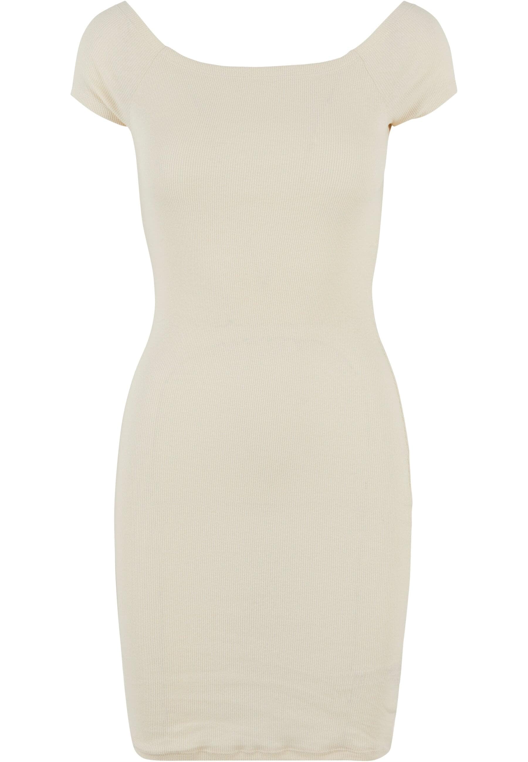 URBAN CLASSICS Shirtkleid "Urban Classics Damen Ladies Off Shoulder Rib Dre günstig online kaufen