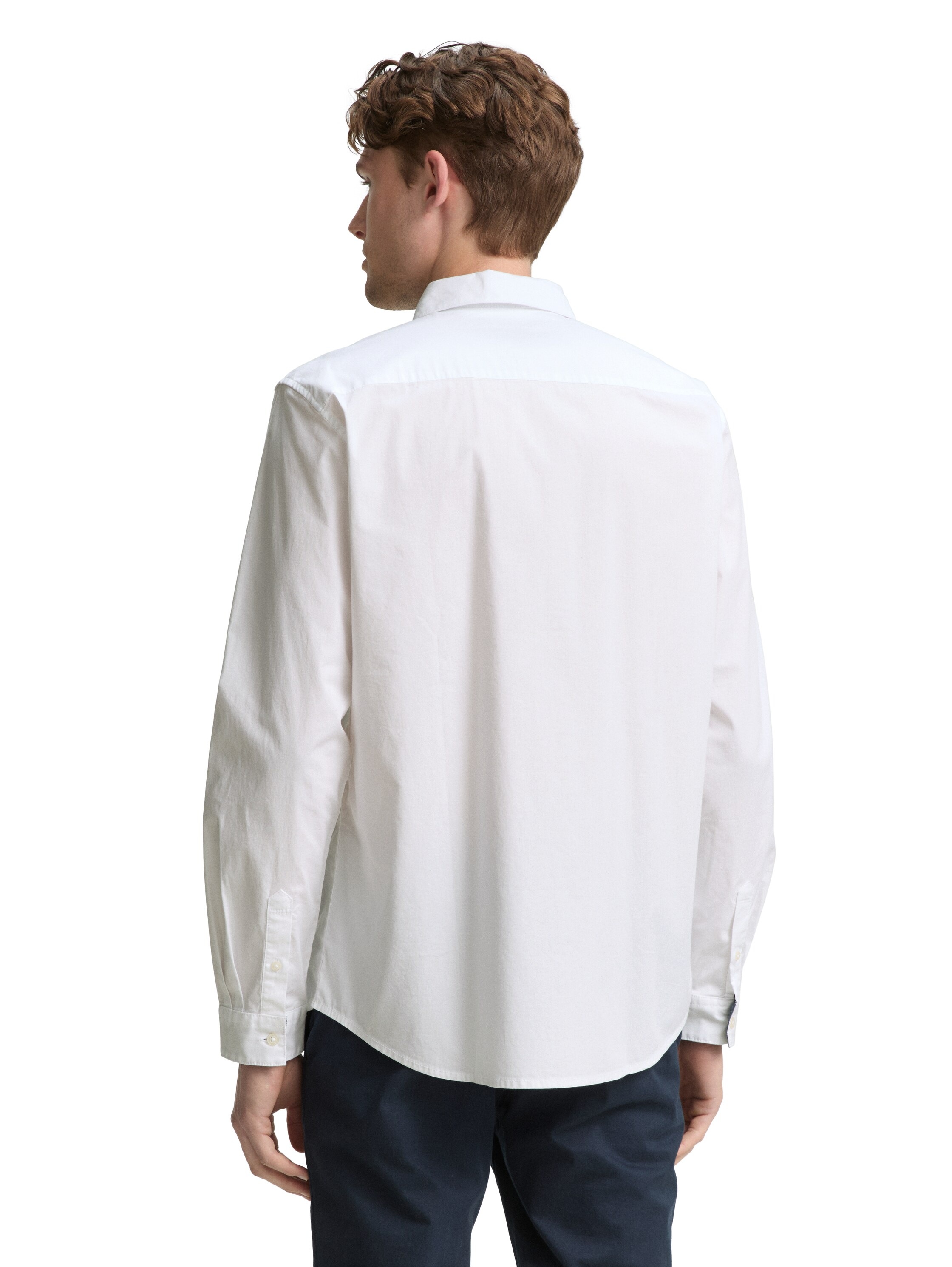 TOM TAILOR Langarmhemd, mit Elasthan günstig online kaufen