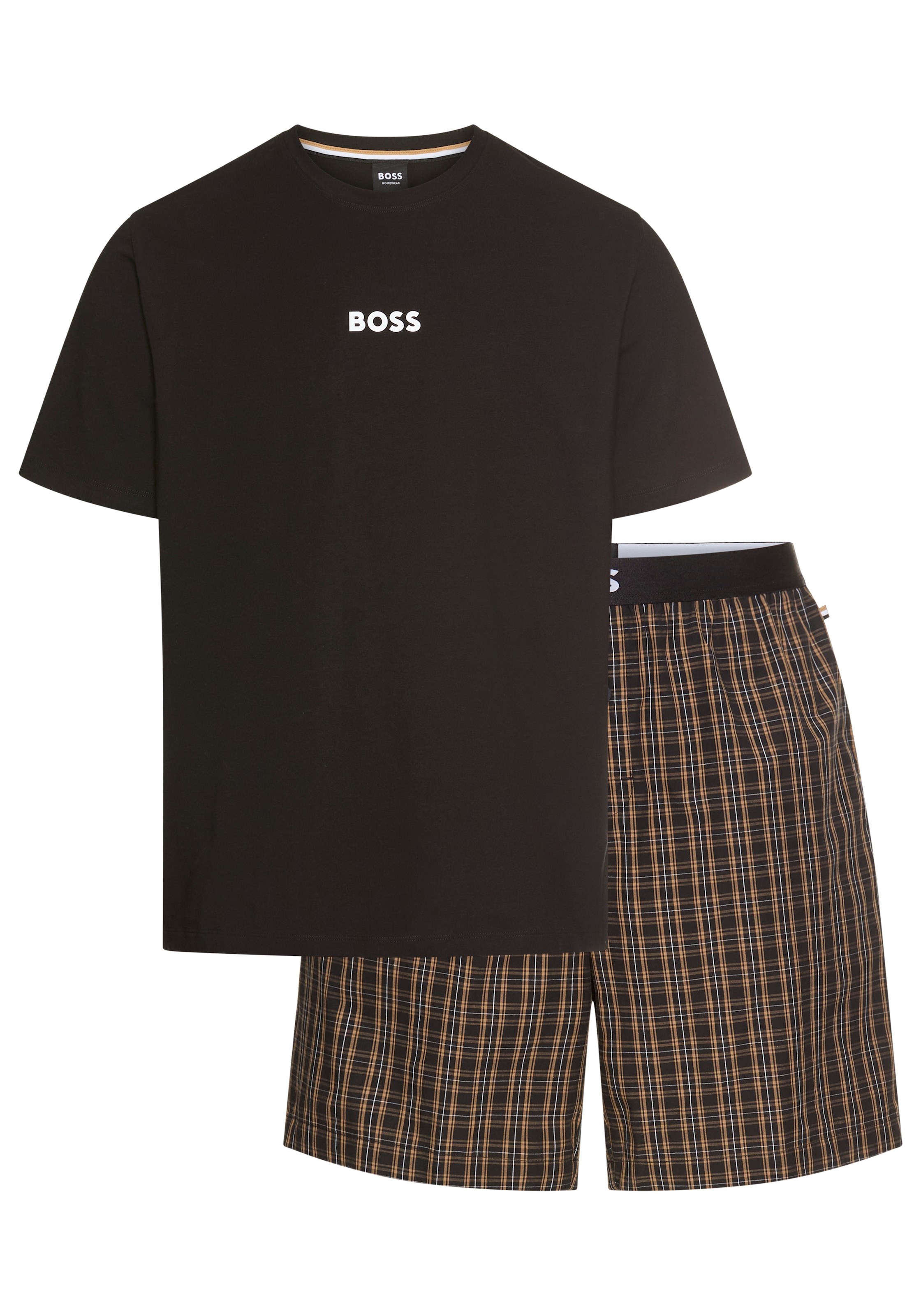 BOSS Pyjama, (Set, 2er Set)