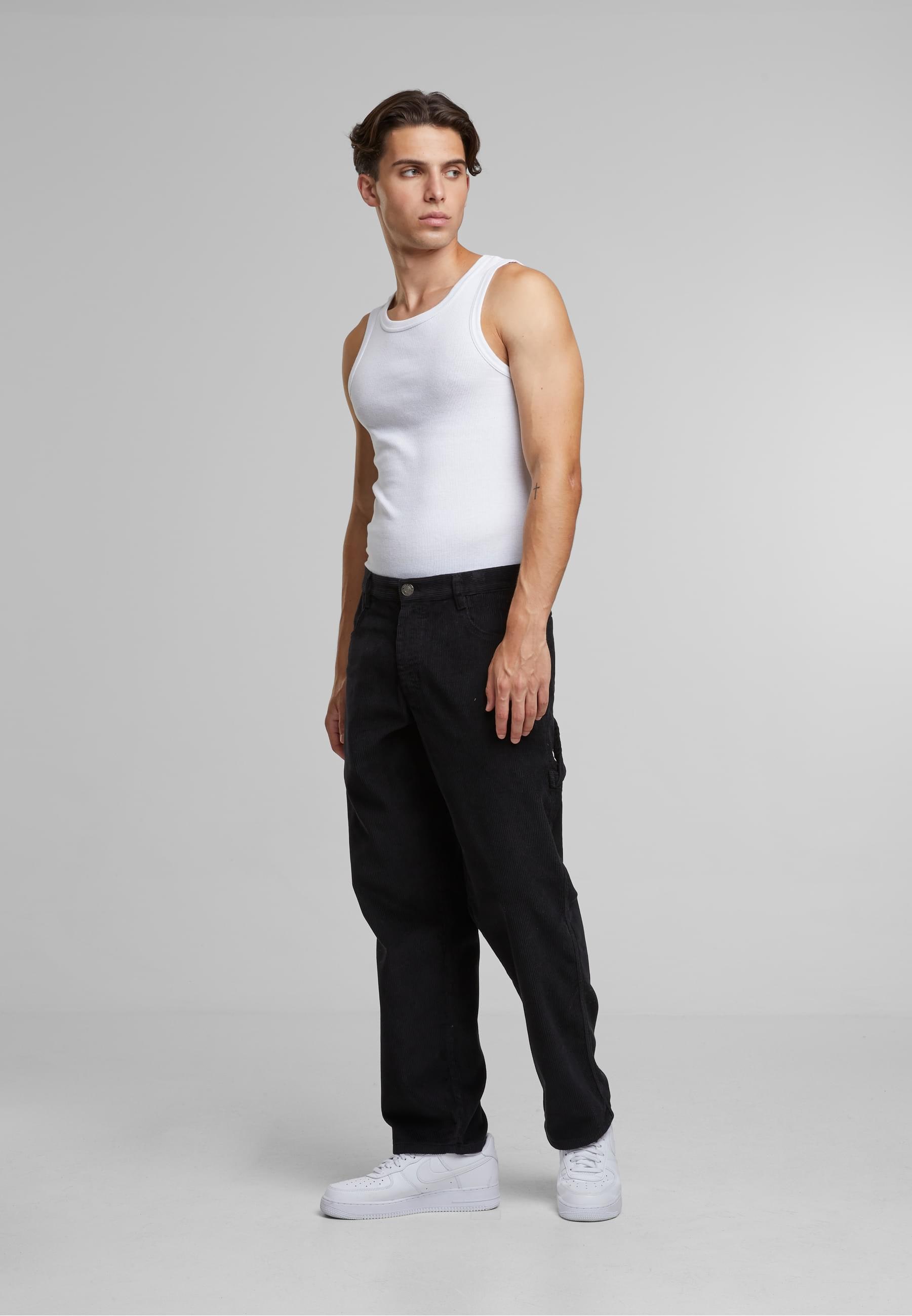 URBAN CLASSICS Stoffhose »Urban Classics Corduroy Carpenter Pants«, (1 tlg.)