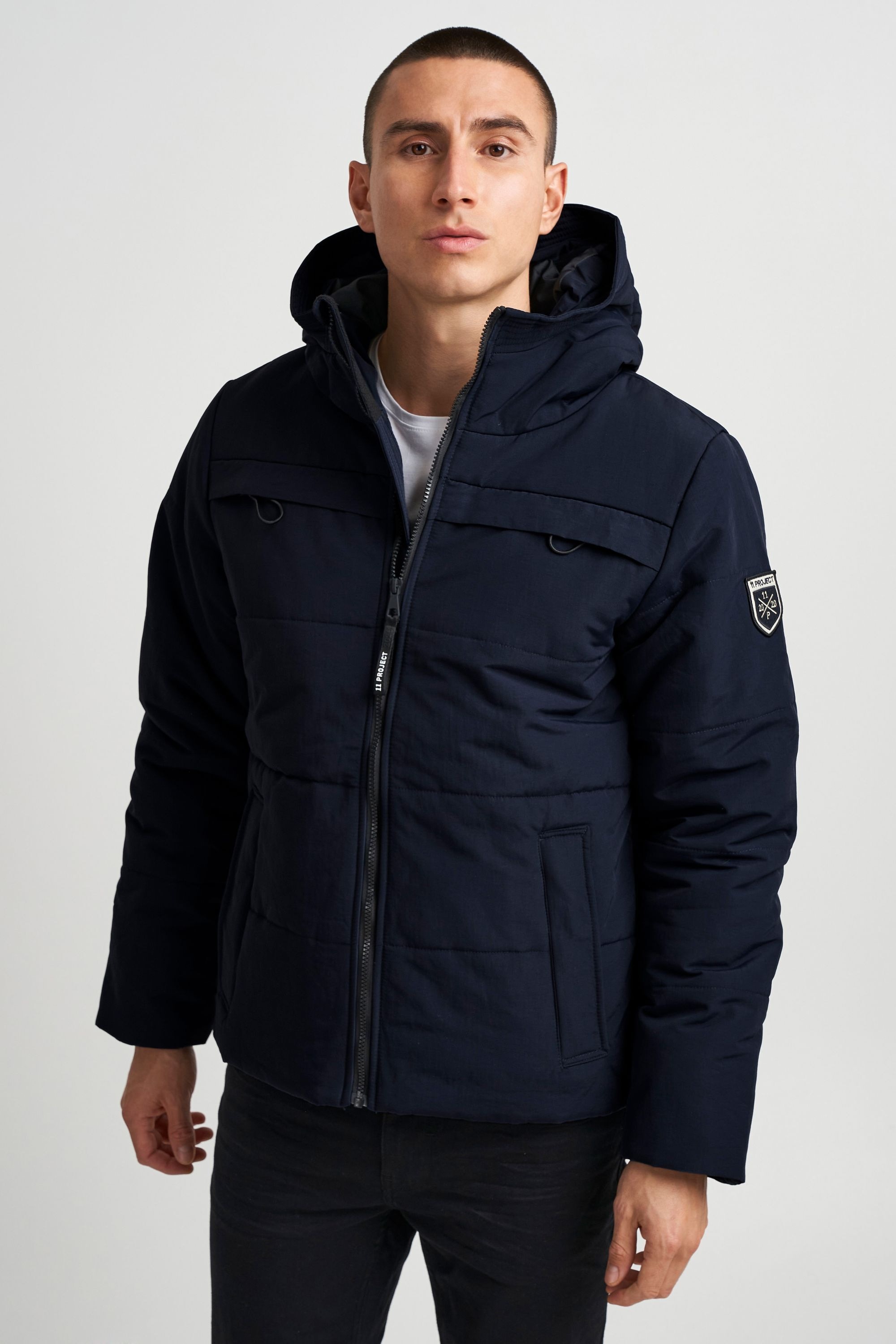 11 Project Winterjacke »Winterjacke PRBram«, mit Kapuze