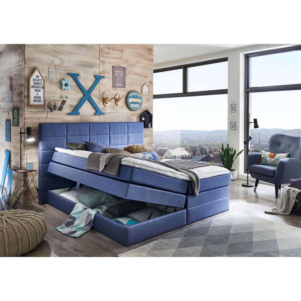 ATLANTIC home collection Boxspringbett »Dakota«