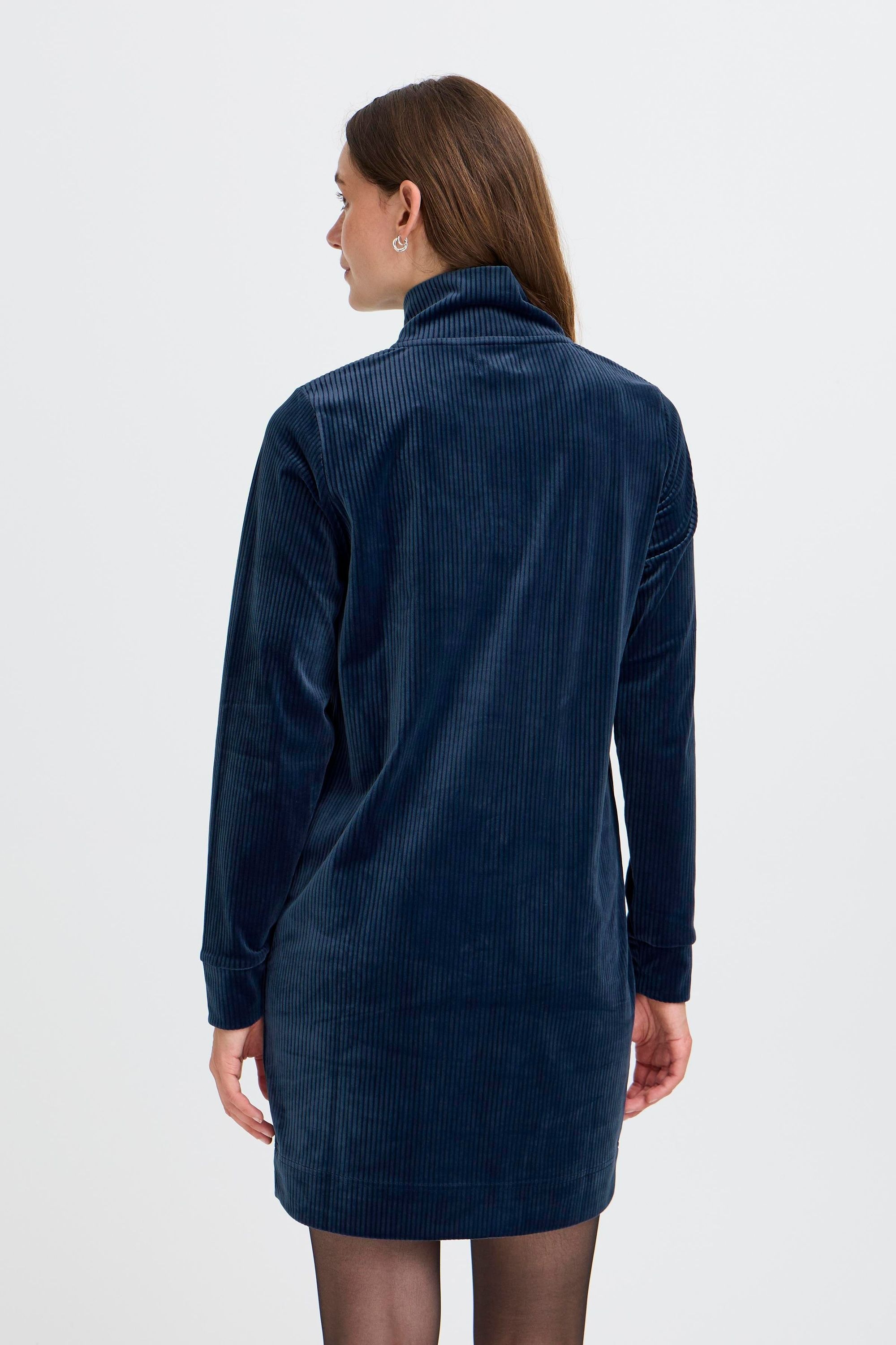 OXMO Sweatkleid »Sweatkleid OXEBBA HALFZIP«