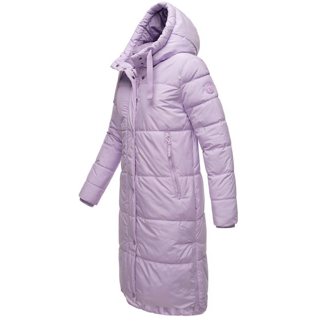 Marikoo Winterjacke »Soranaa«, langer Winter Mantel mit Kapuze für kaufen |  BAUR