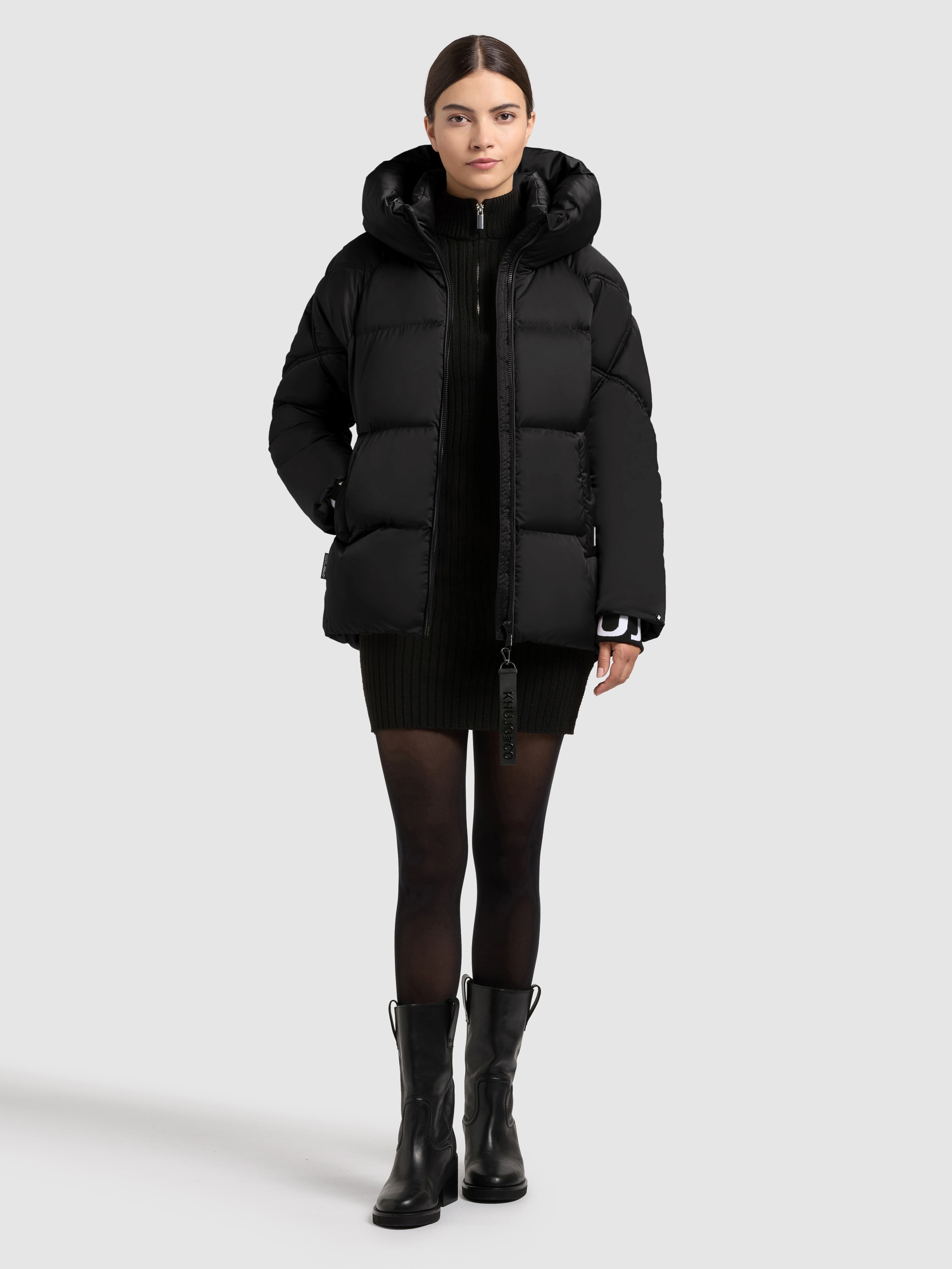 khujo Steppjacke »ISETT2« mit Kapuze