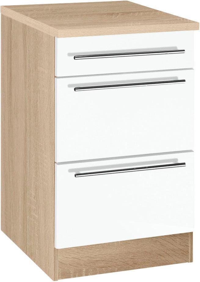 KOCHSTATION Unterschrank »KS-Eton«, mit großen Auszügen, Breite 50 cm