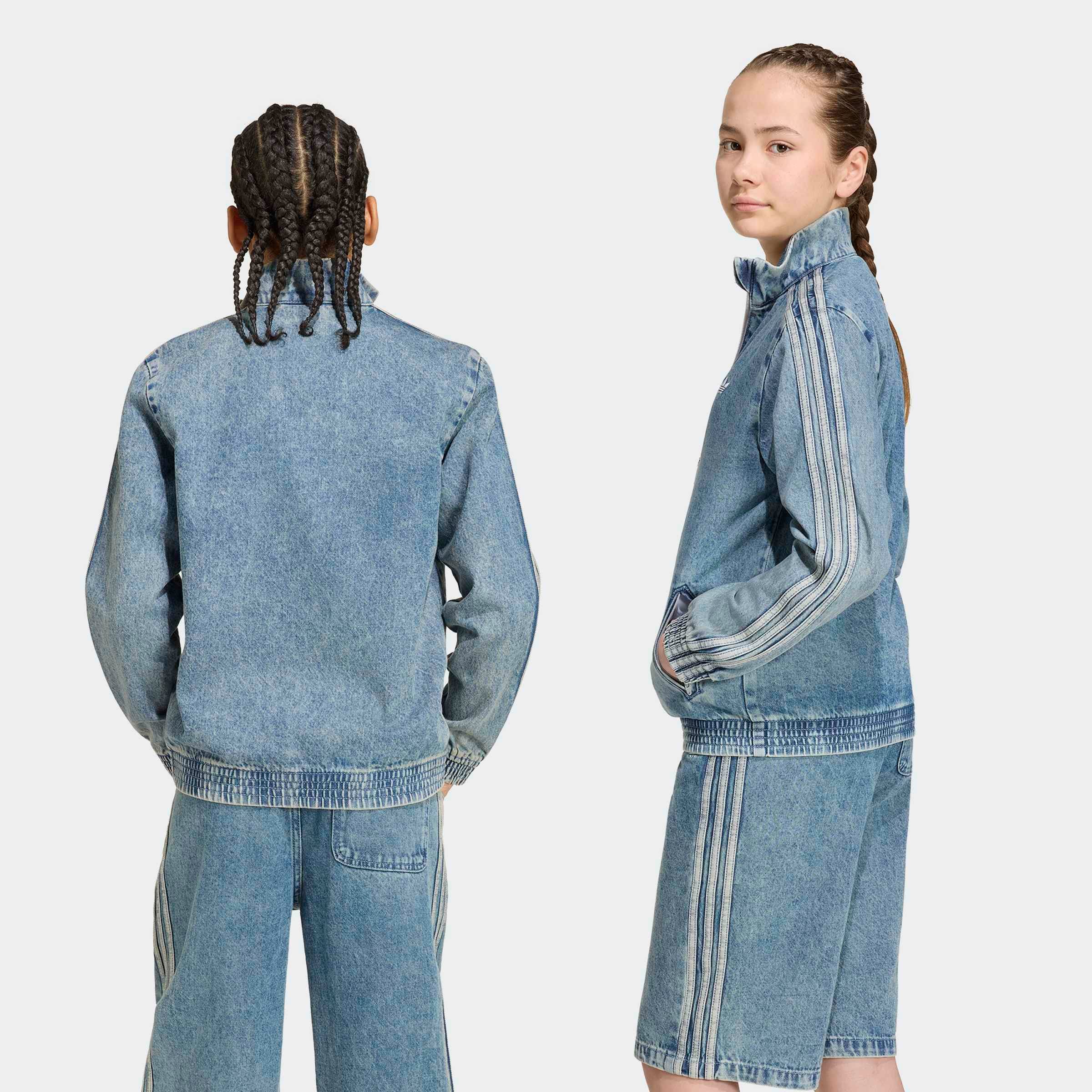 adidas Originals Outdoorjacke »FIREBIRD ORIGINALS, DENIM, LOCKER GESCHNITTEN«