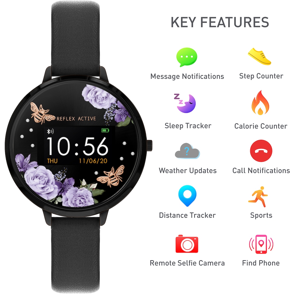 REFLEX ACTIVE Smartwatch »Serie 3, RA03-2018«