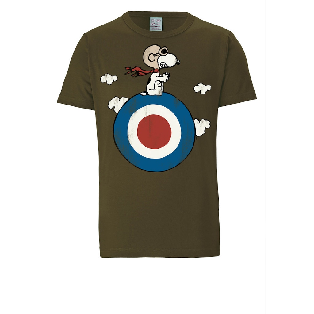 LOGOSHIRT T-Shirt »Peanuts - Snoopy Pilot«