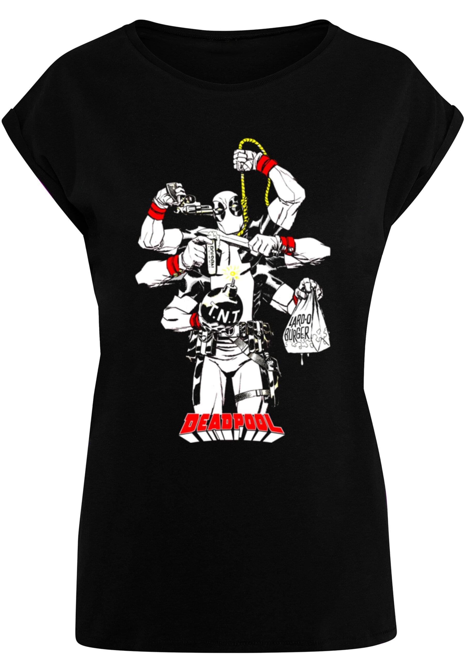 ABSOLUTE CULT T-Shirt "ABSOLUTE CULT Damen Ladies Deadpool - Multitasking T günstig online kaufen