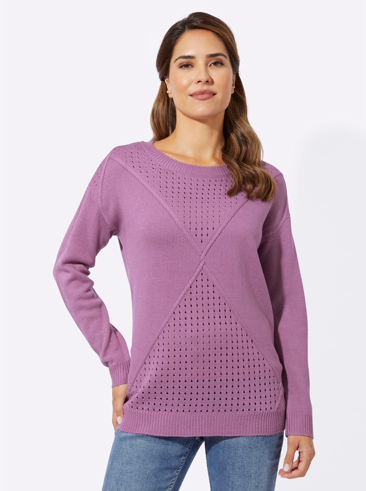 Classic Basics Strickpullover "Langarm-Pullover" günstig online kaufen