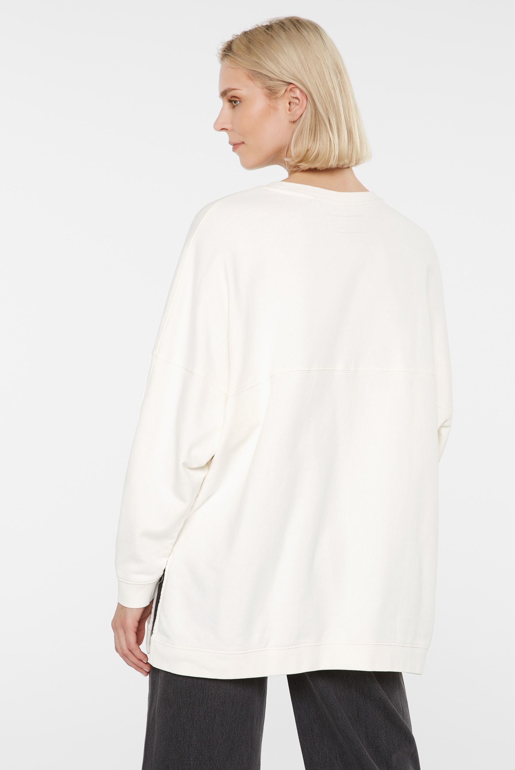 SENSES.THE LABEL Sweater , mit Seitenschlitze
