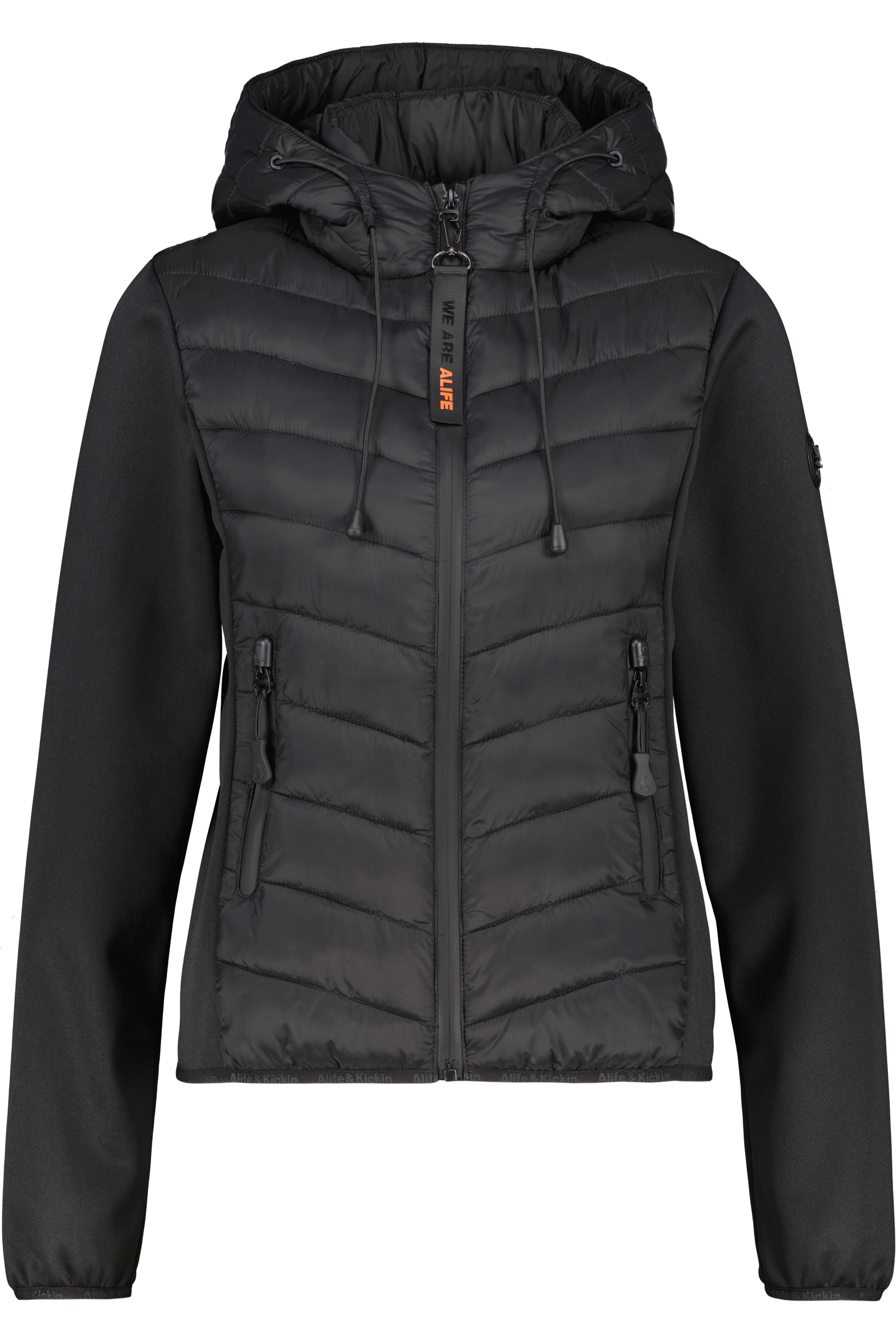 Alife & Kickin Sommerjacke »Damen ZeliaAK A Übergangsjacke, Jacke« Gesteppte Front, verstellbare Kapuze, zwei Reißverschlusstaschen