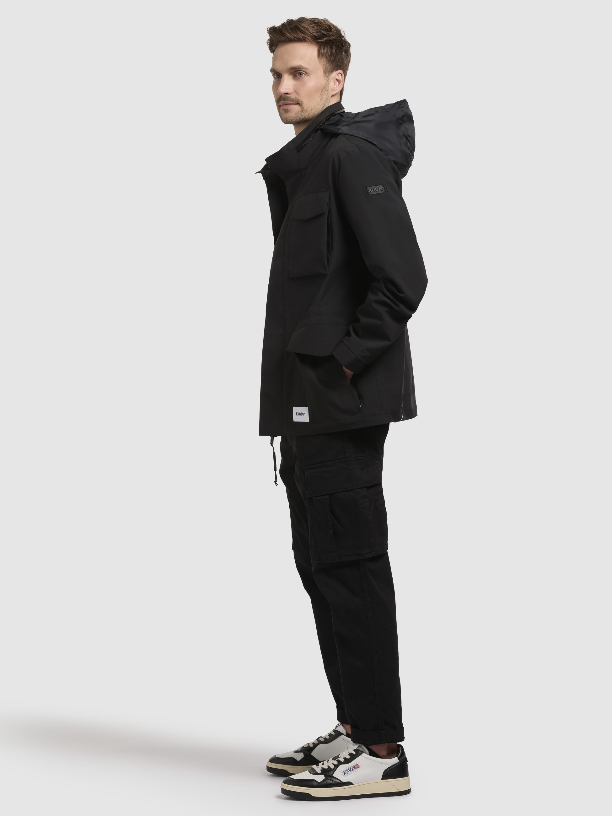 khujo Fieldjacket »ARLO«, mit Kapuze