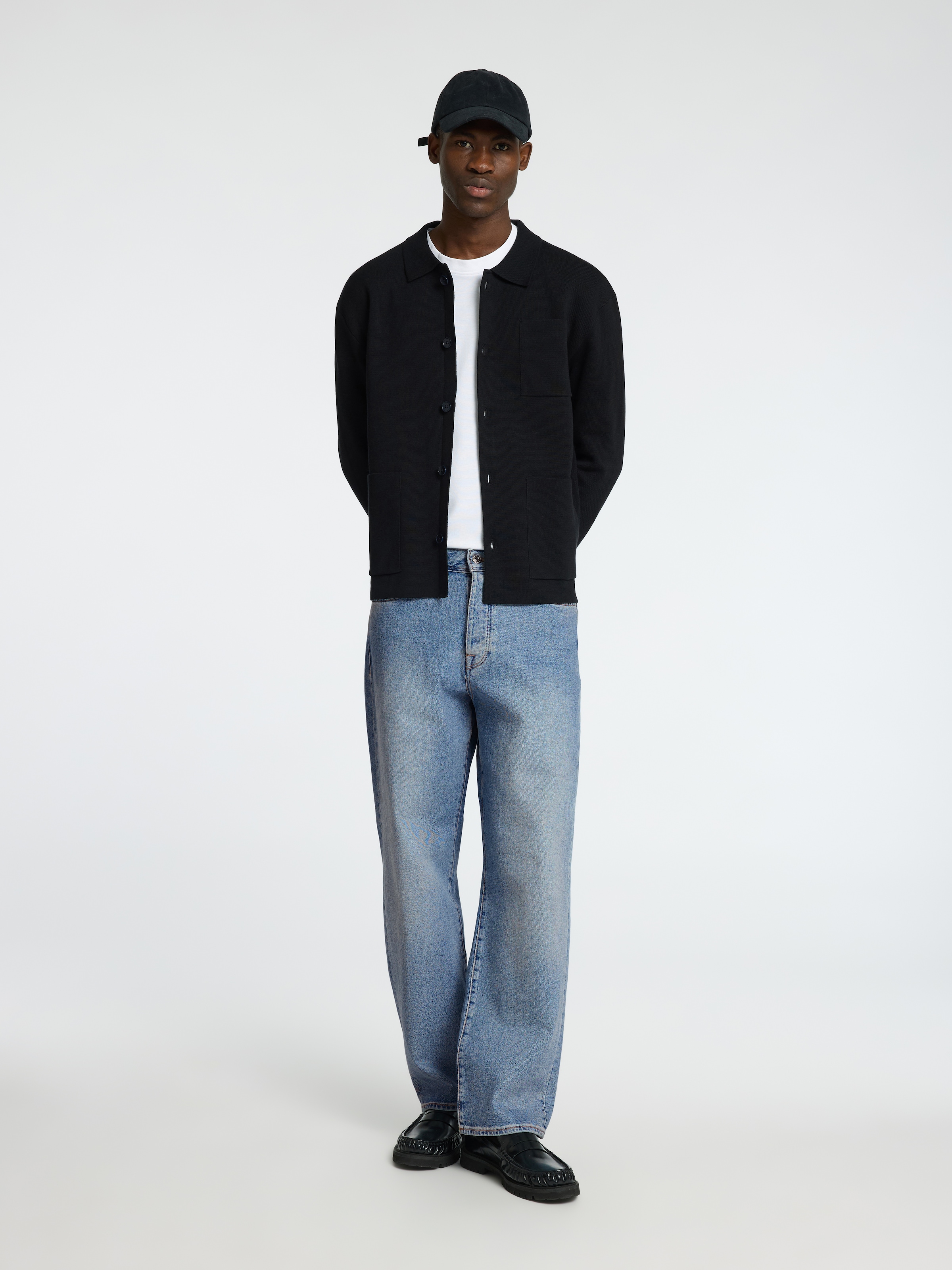 SELECTED HOMME Relax-fit-Jeans »SLH220-LOOSE KOBE 3501 L.B WASH JNS NOOS«