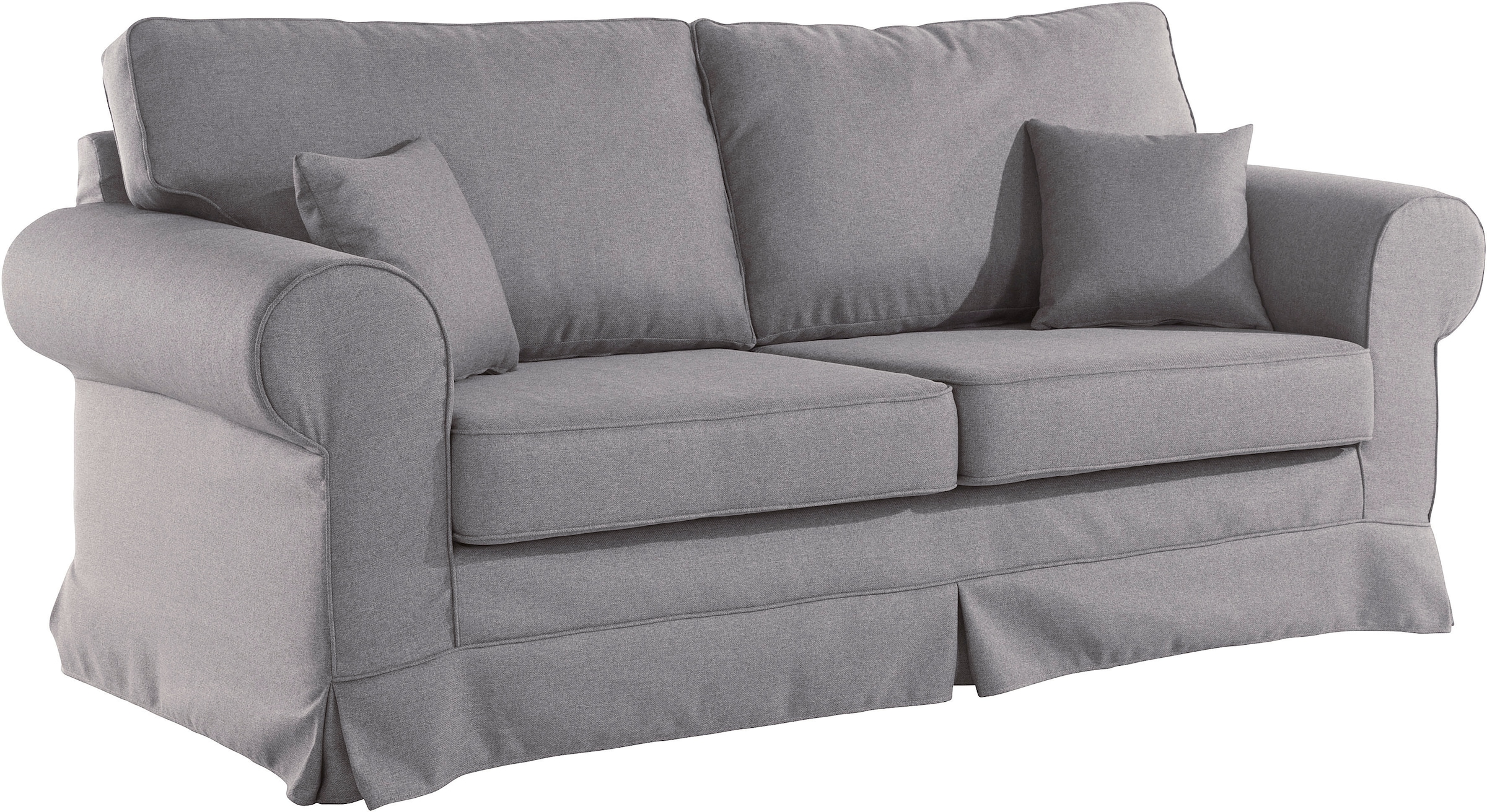 Home affaire 3-Sitzer »Shadmoor«, Hussenoptik, in uni oder mit Blumendruck