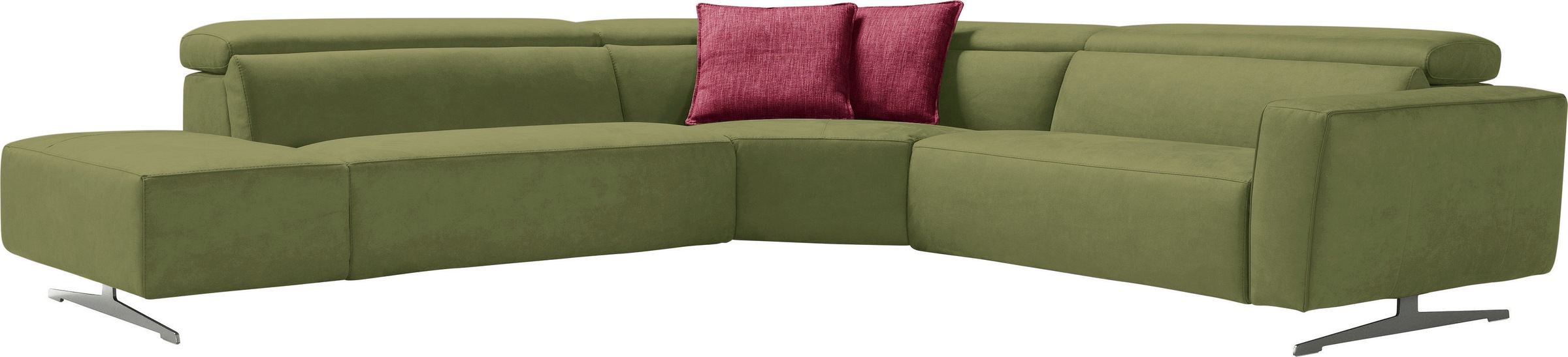 Egoitaliano Ecksofa "Stefanie-e, Designsofa der Extraklasse, bequem mit hoh günstig online kaufen