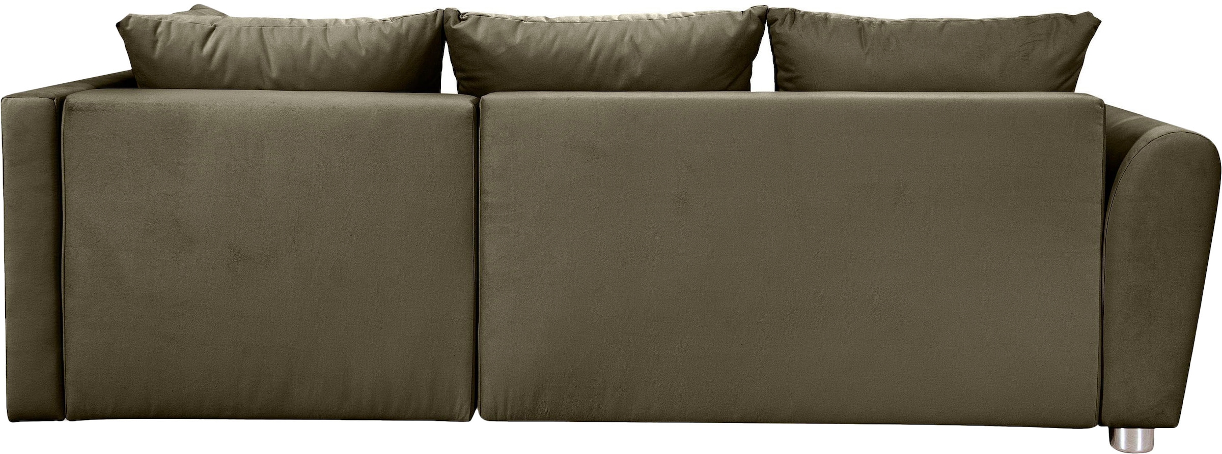 COLLECTION AB Ecksofa, Ecksofa,Bettfunktion,Bettkasten,Bonnelfederkern, Rückenkissen