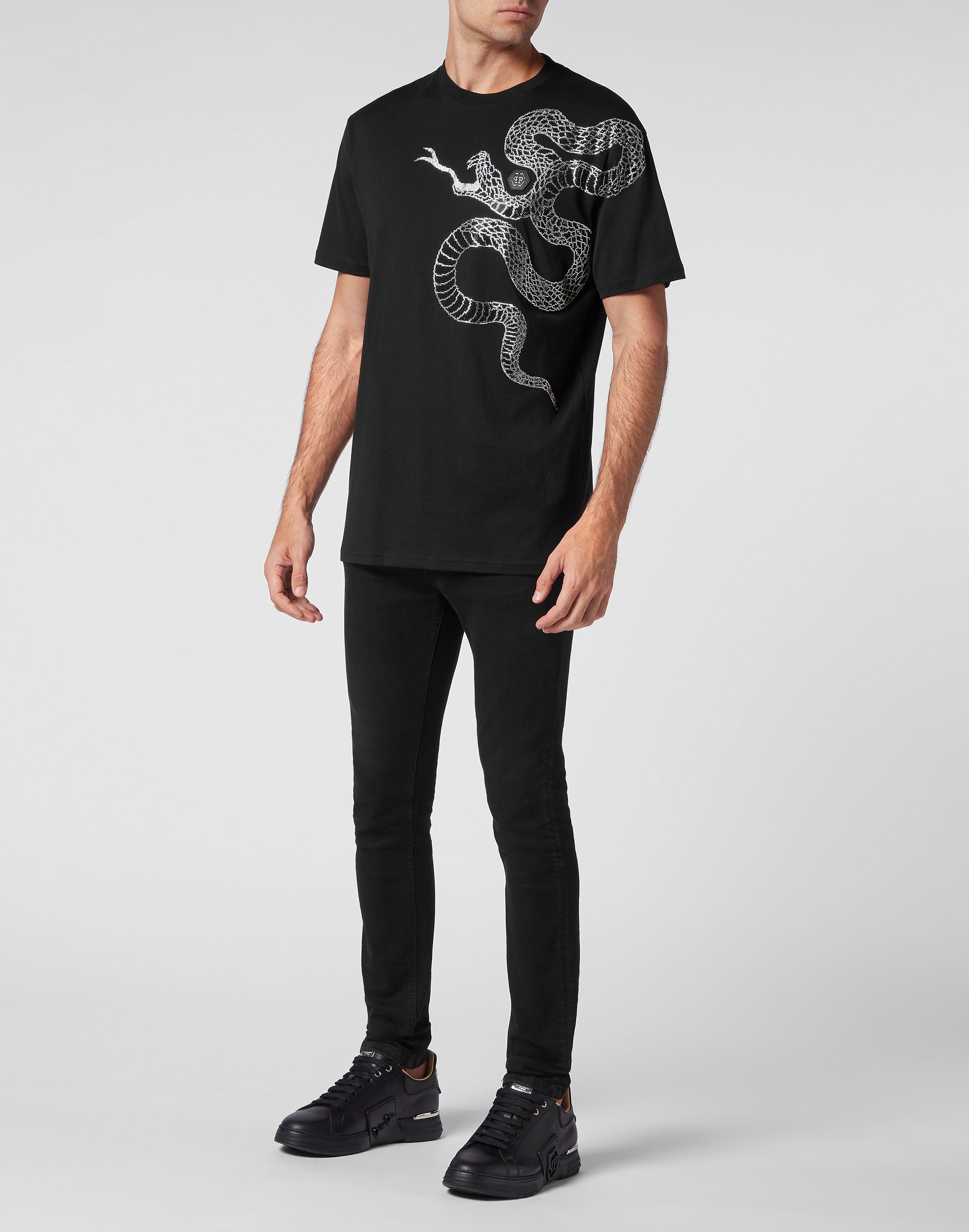 Thumbnail - PHILIPP PLEIN T-Shirt "Snake"