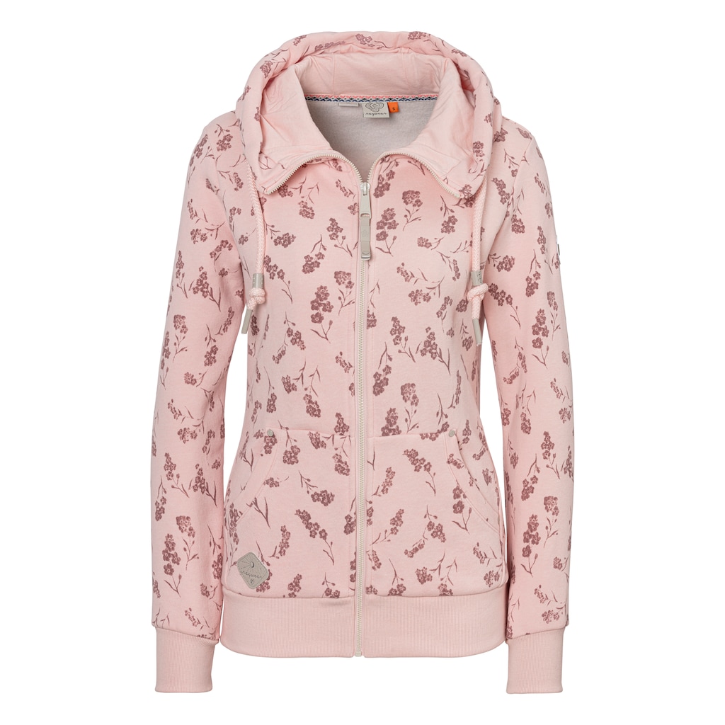 Ragwear Sweatjacke »NESKA FLOWER ZIP COMFY«